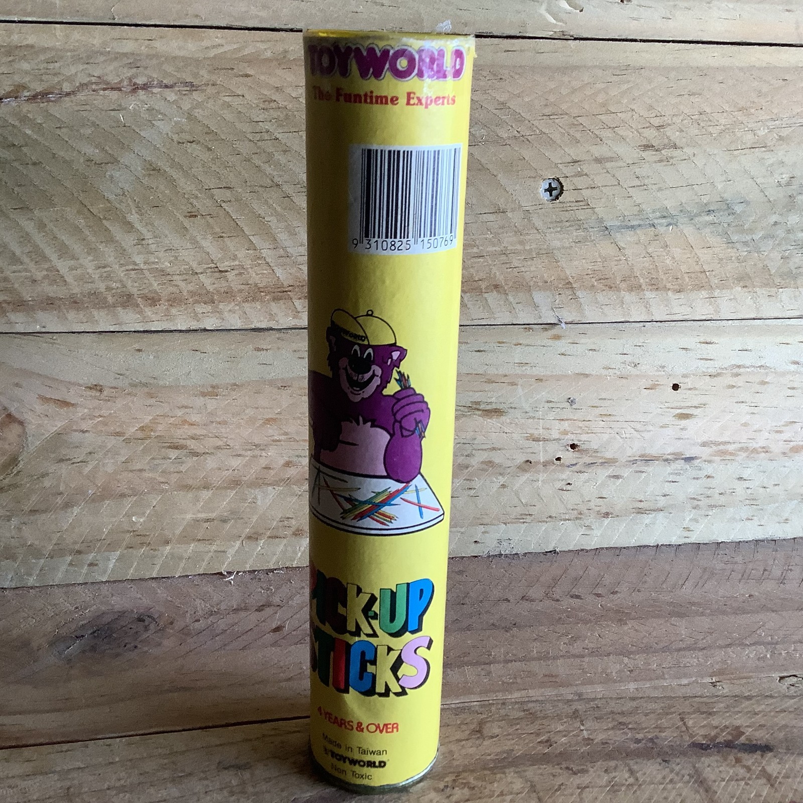 TOY WORLD VINTAGE BRANDED PICKUP STICKS – VINTAGE SET in ORIGINAL BOX