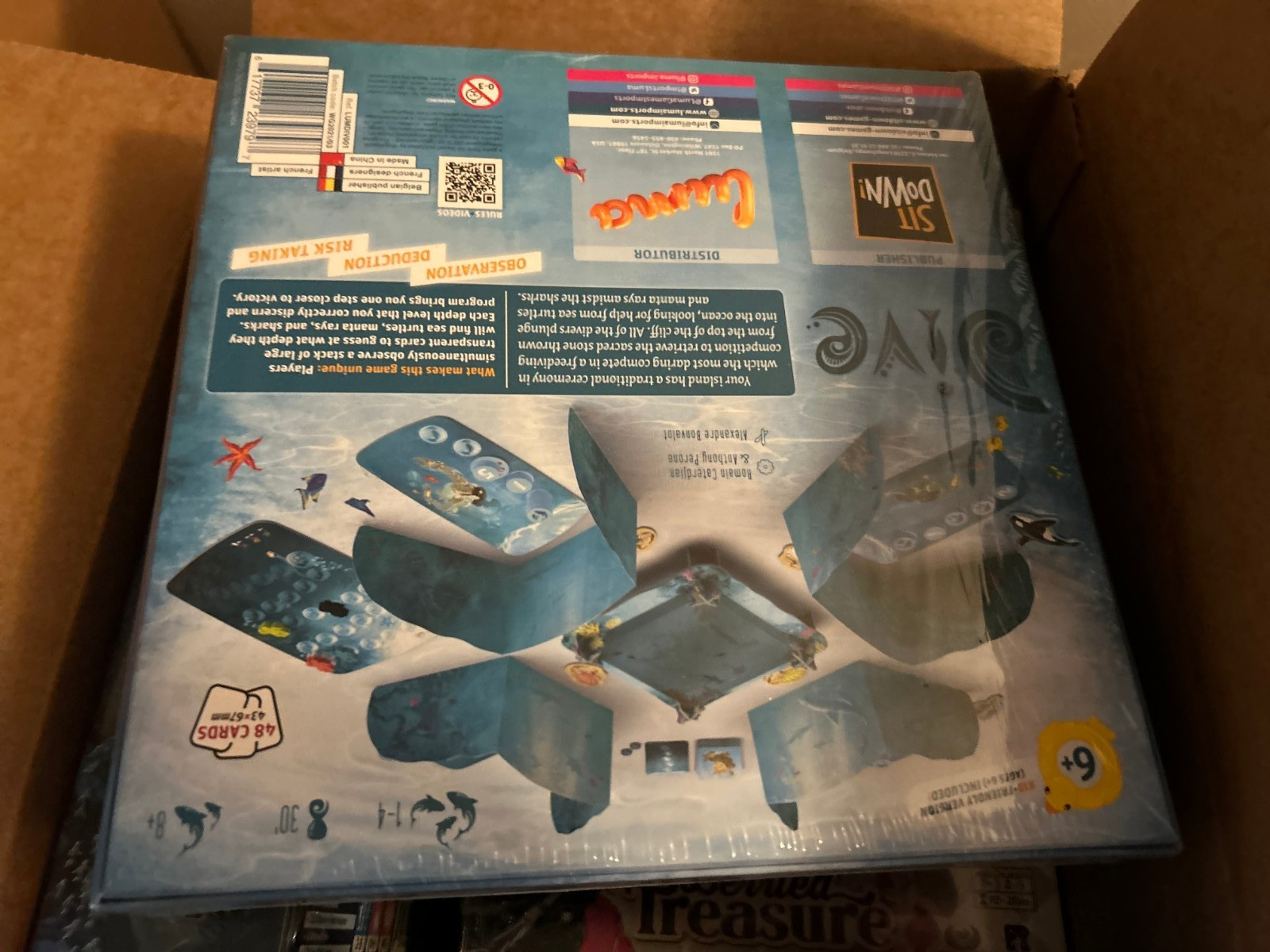 Lot of 5 – Board Game $205 Deep Blue, Berried Treasure, Dive Birdwatcher, Alpuj