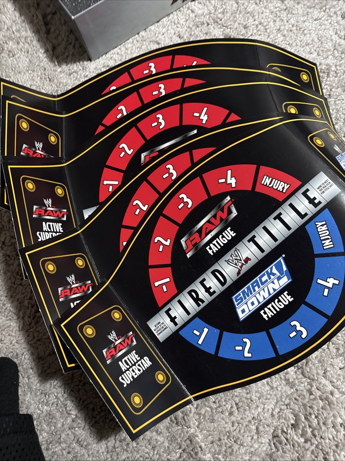 WWE Smack Down Raw DVD Board Game 2005 Complete WWE Wrestling Vintage
