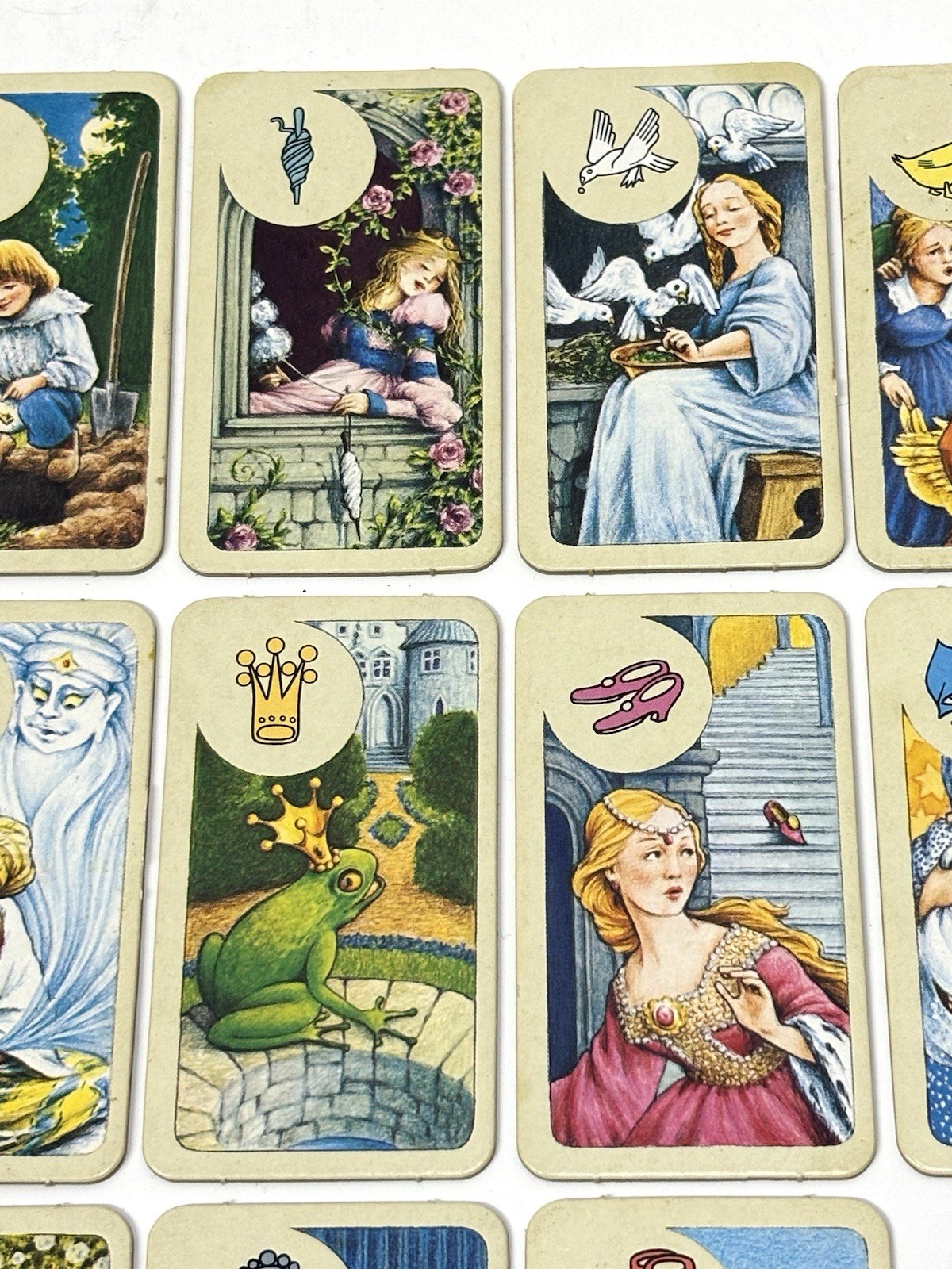 Ravensburger Enchanted Forest 1982 Game Original Replacement Cards Full Set 13