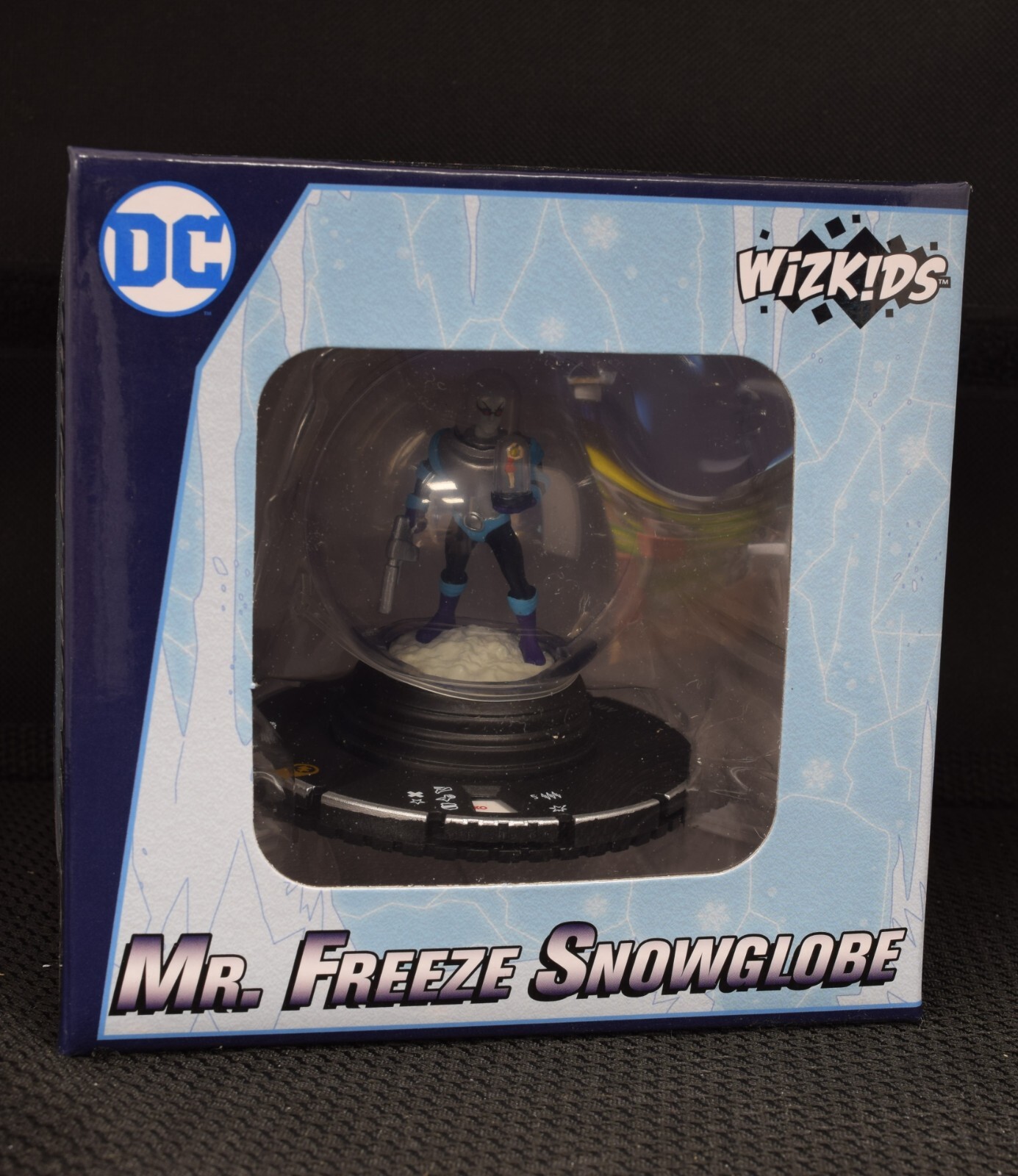 DC HeroClix: Mr. Freeze (Snowglobe)! New In Box! Free Shipping