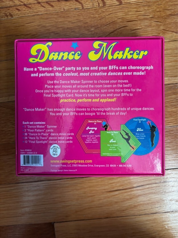 Dance Maker (The Pajama Party Game) – New Unused Opened Box