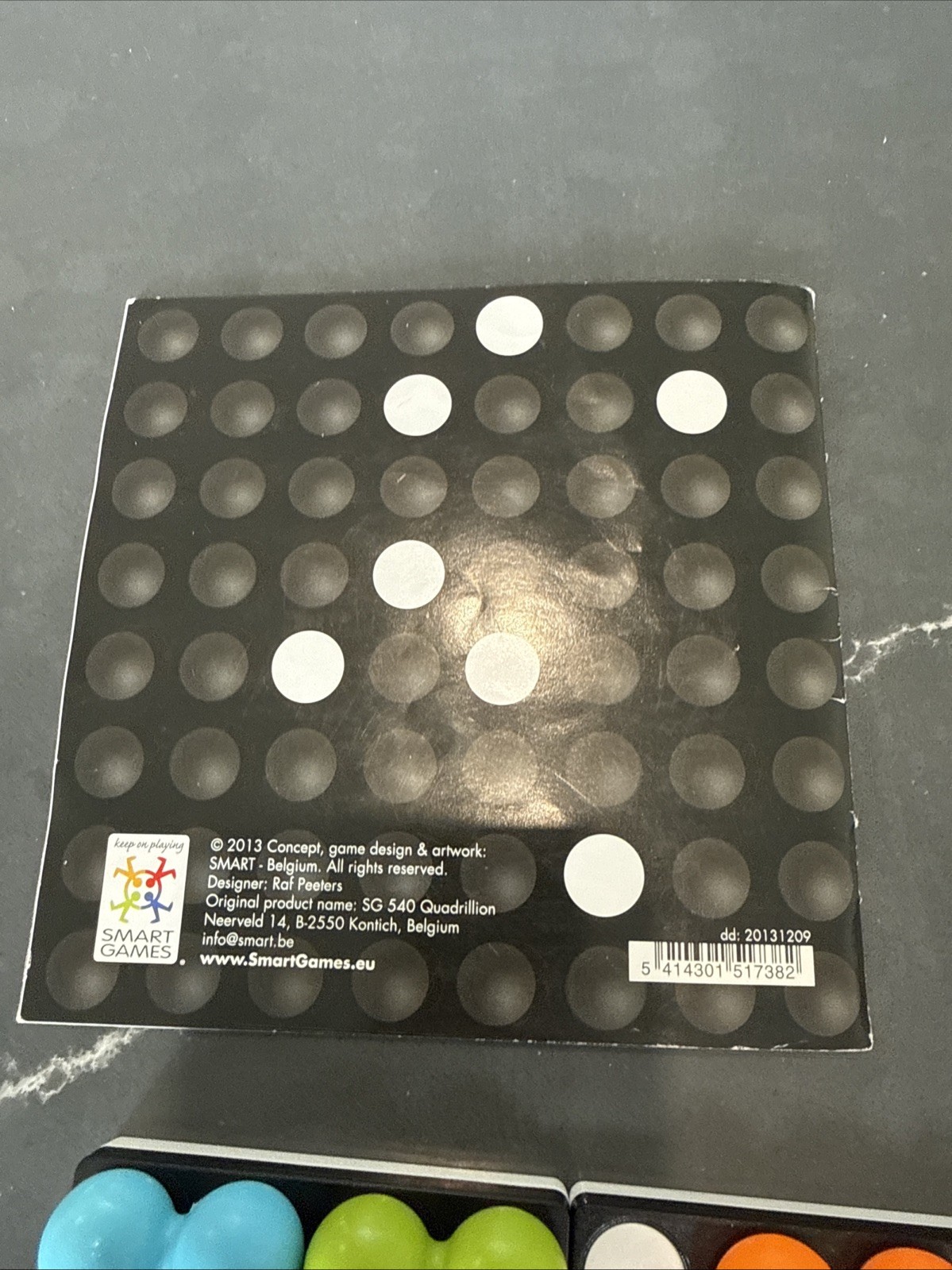 SmartGames Quadrillion Lernspiel Logikspiel Denkspiel Spiel komplett Smart Games