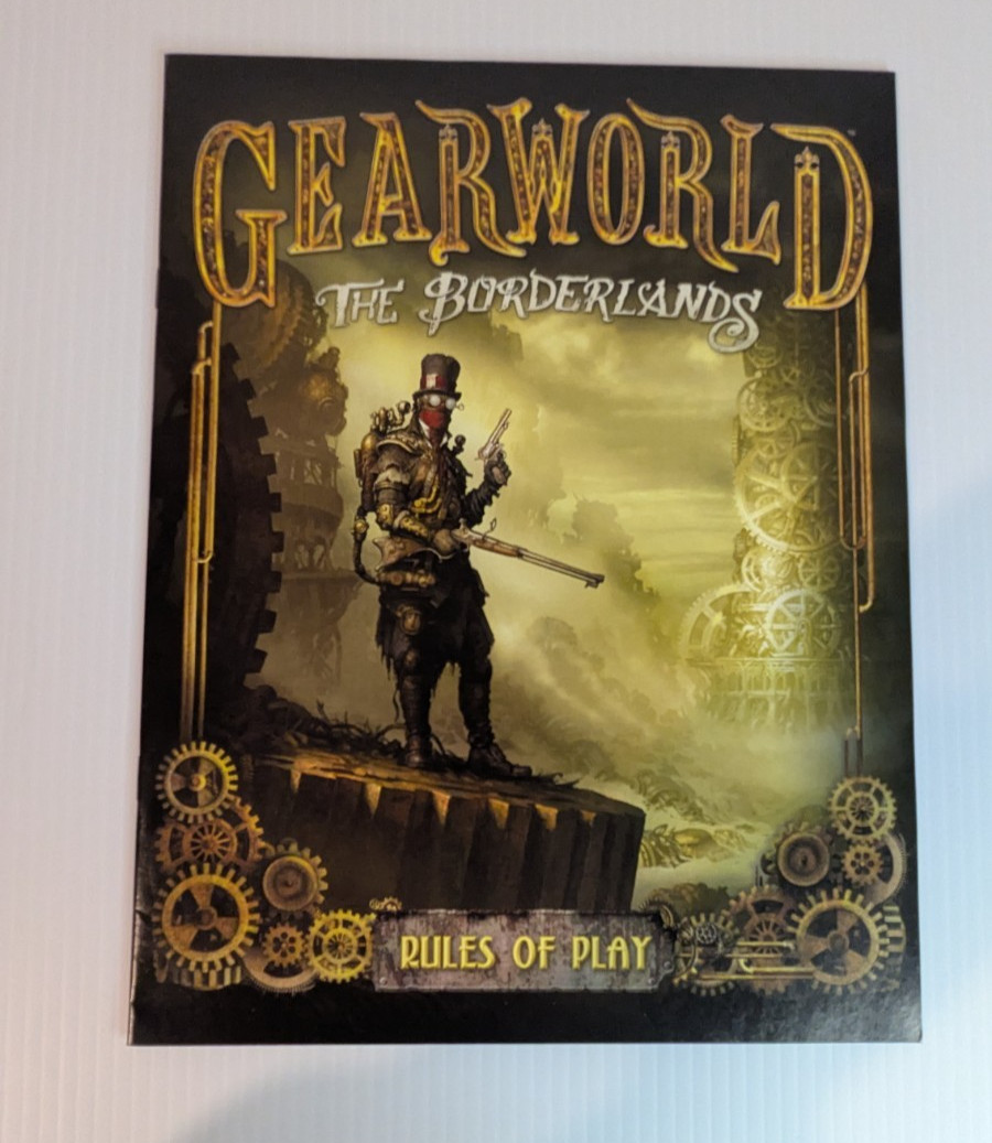 The Borderlands GearWorld Fantasy Flight Game, OPEN BOX UNPUNCHED