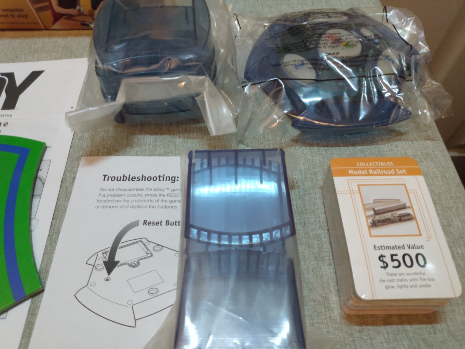 Hasbro 2001 EBAY Electronic Talking Auction Board Game New In Open Box Complete