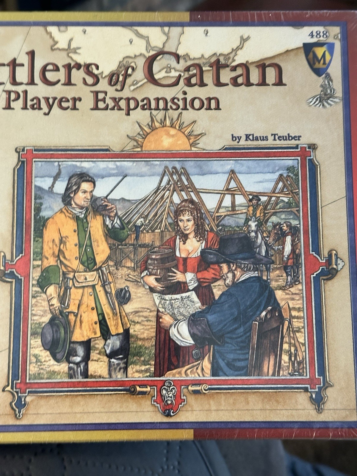 THE SETTLERS OF CATAN 5-6 Player Expansion 1999 #488 Mayfair Games NEW Sealed