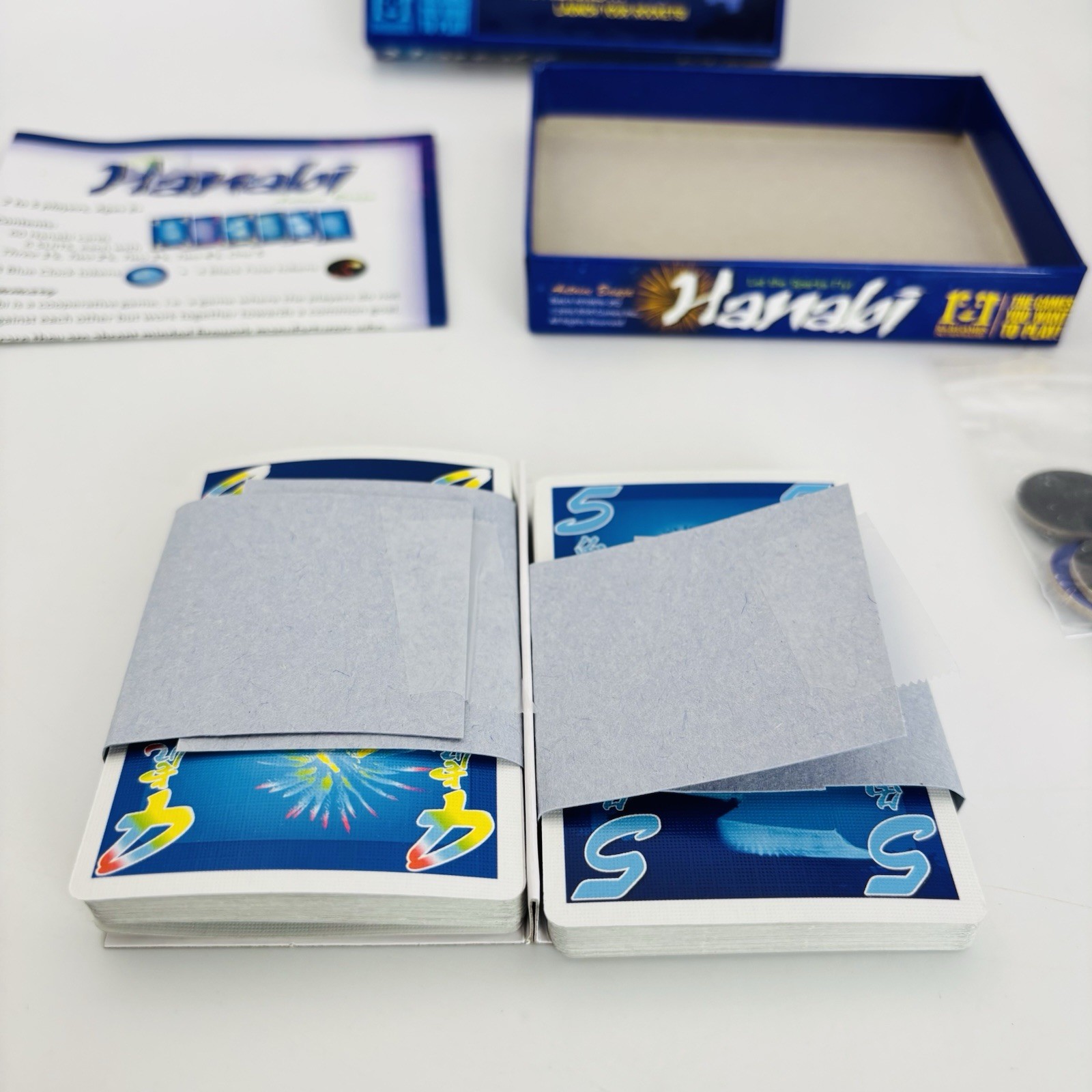 Hanabi Card Game R & R Games 8+ Antoine Bauza 2016 Multiplayer Unplayed