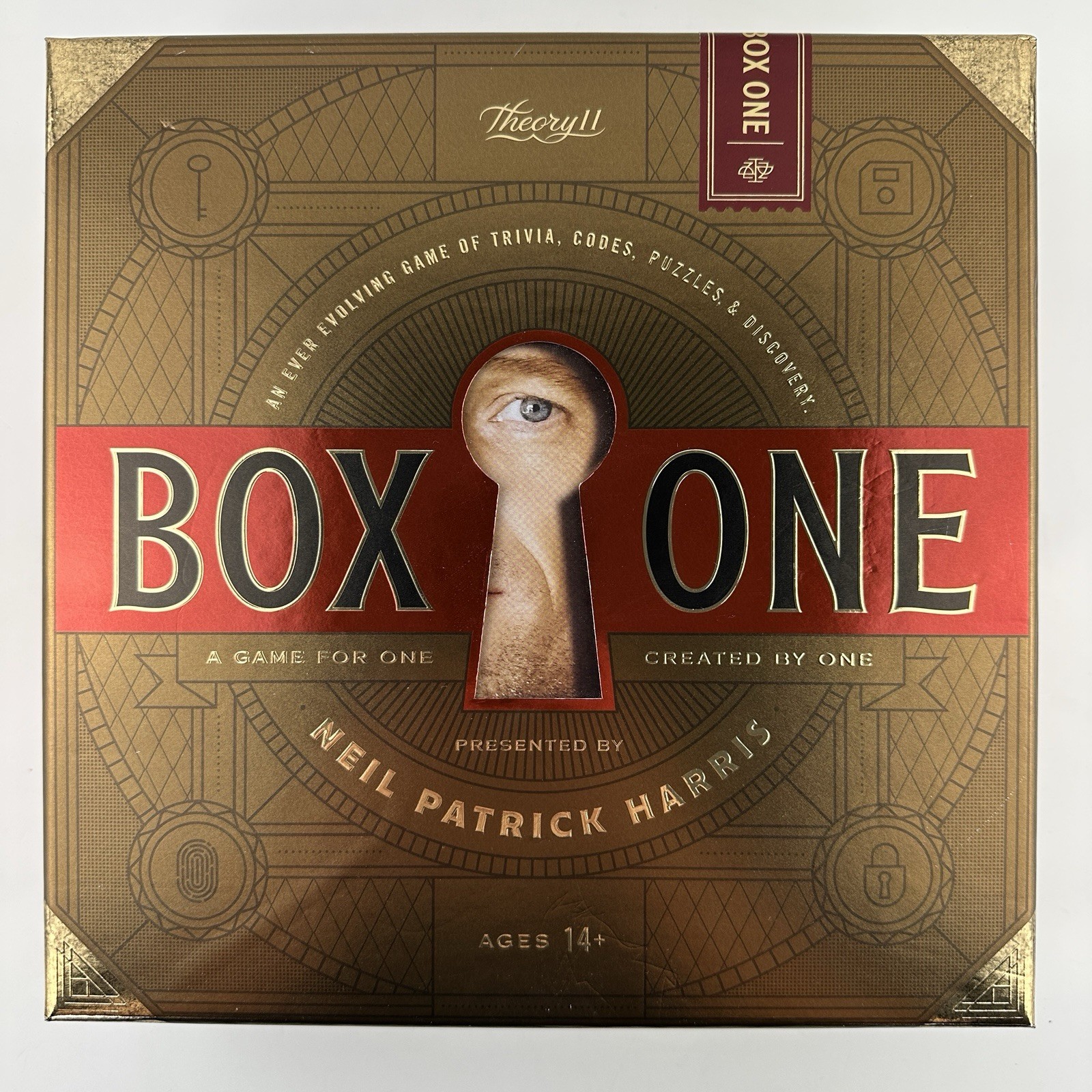 Box One Neil Patrick Harris Game For One Single Player Game MISSING PEN
