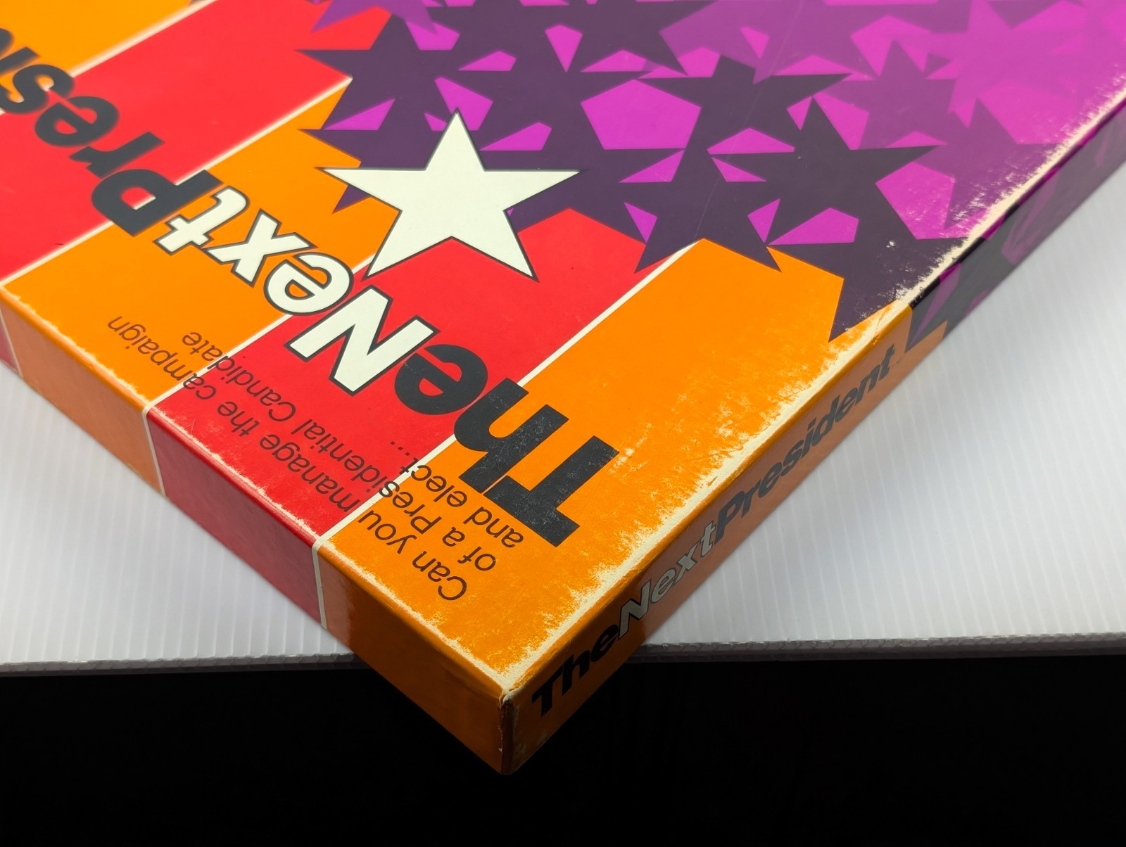 1971 Reiss The Next President Board Game UNPUNCHED COMPLETE History Strategy