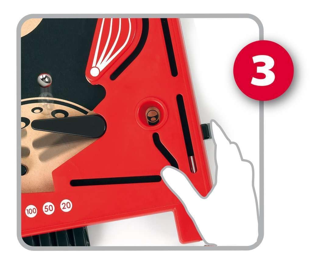 BRIO 34017 Pinball Game – Classic Vintage Arcade Style | Engaging Brain Game…