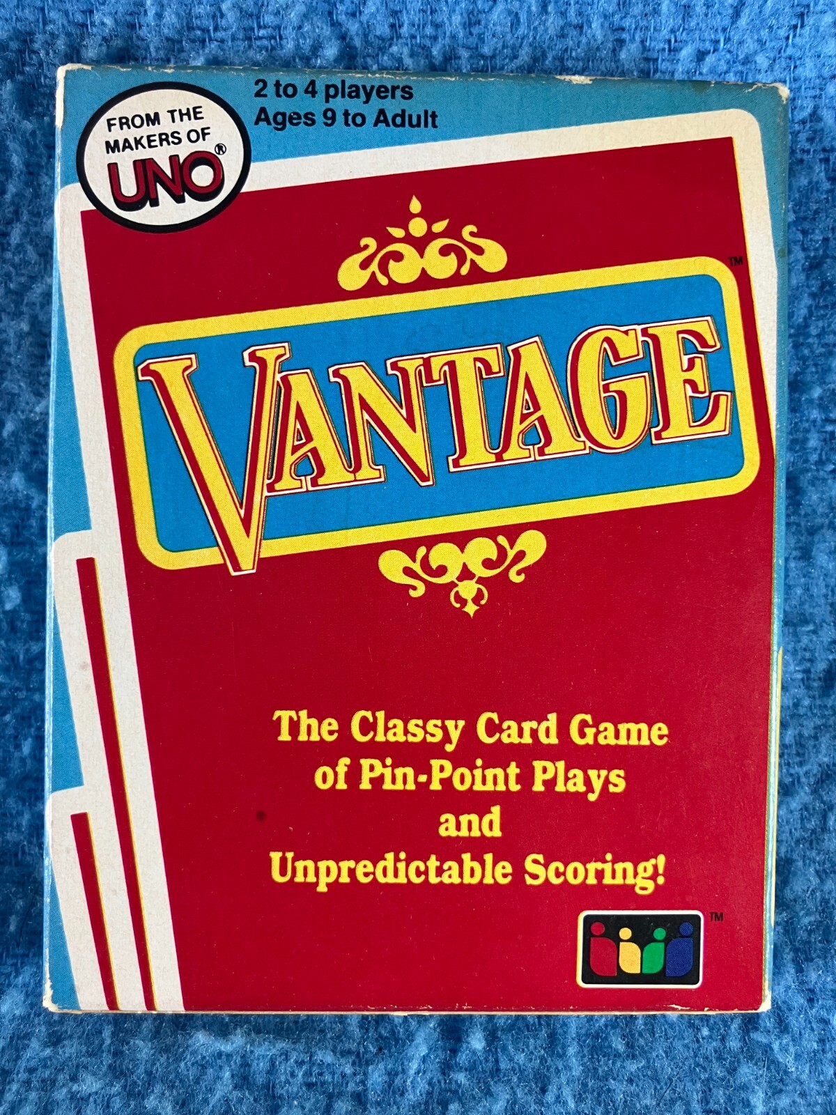VANTAGE Strategy Card Game 1985 Uno International Games NEW Sealed