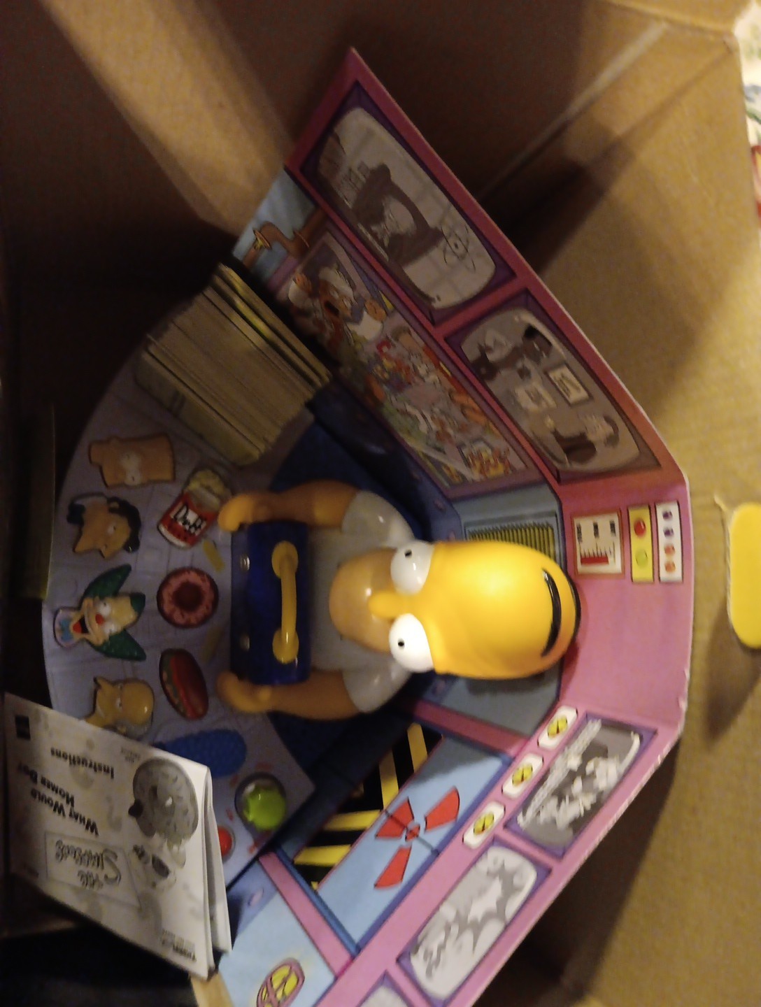 Tiger Hasbro The Simpsons What would Homer Do Trivia Electronic Game Fast Shippi