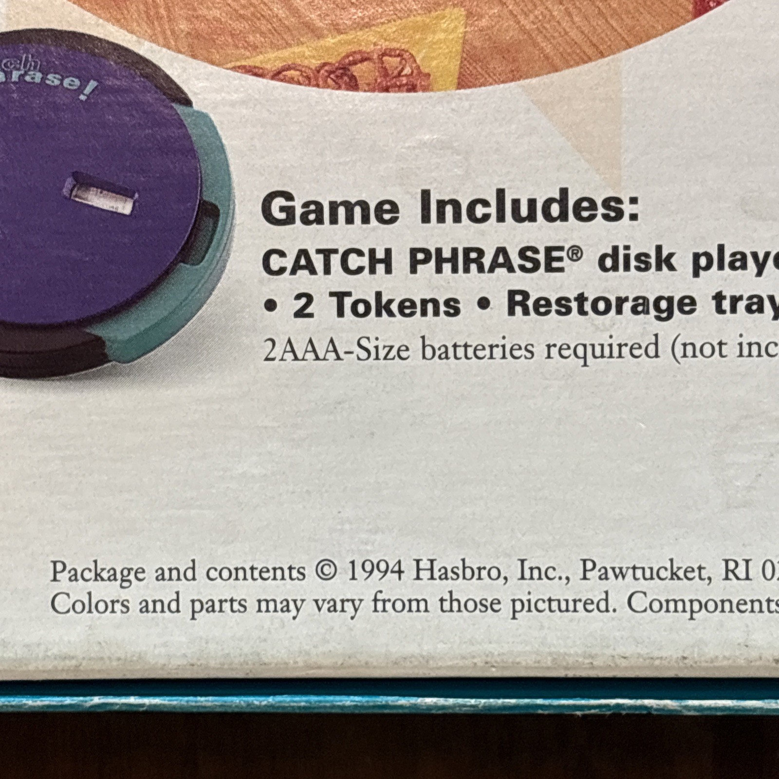 Catch Phrase Board Game 100% Complete 1994 Vintage Timer Tested & Works