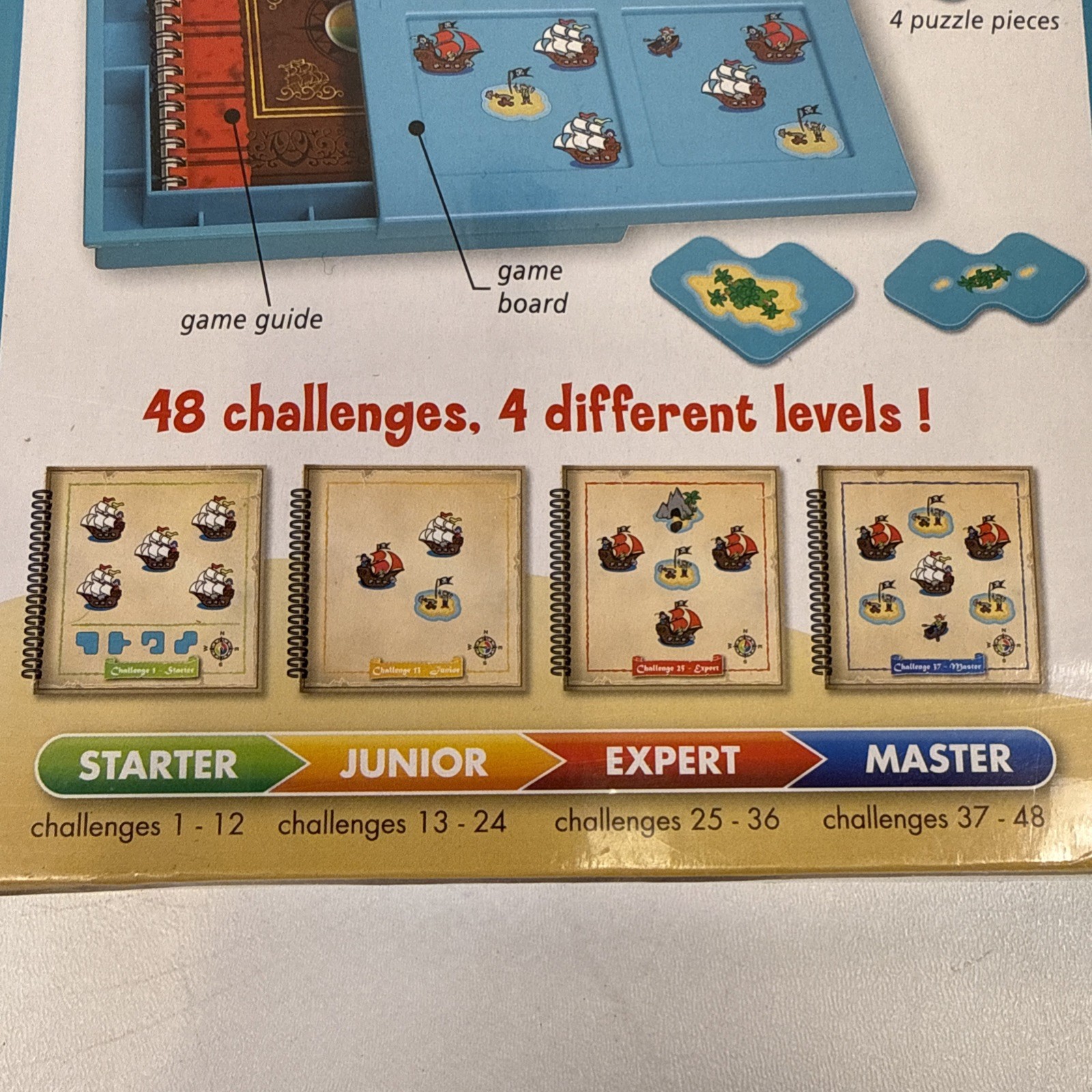 Smart Games Pirates Hide & Seek Multi Level Logic Game For Ages 5-99 1 Player