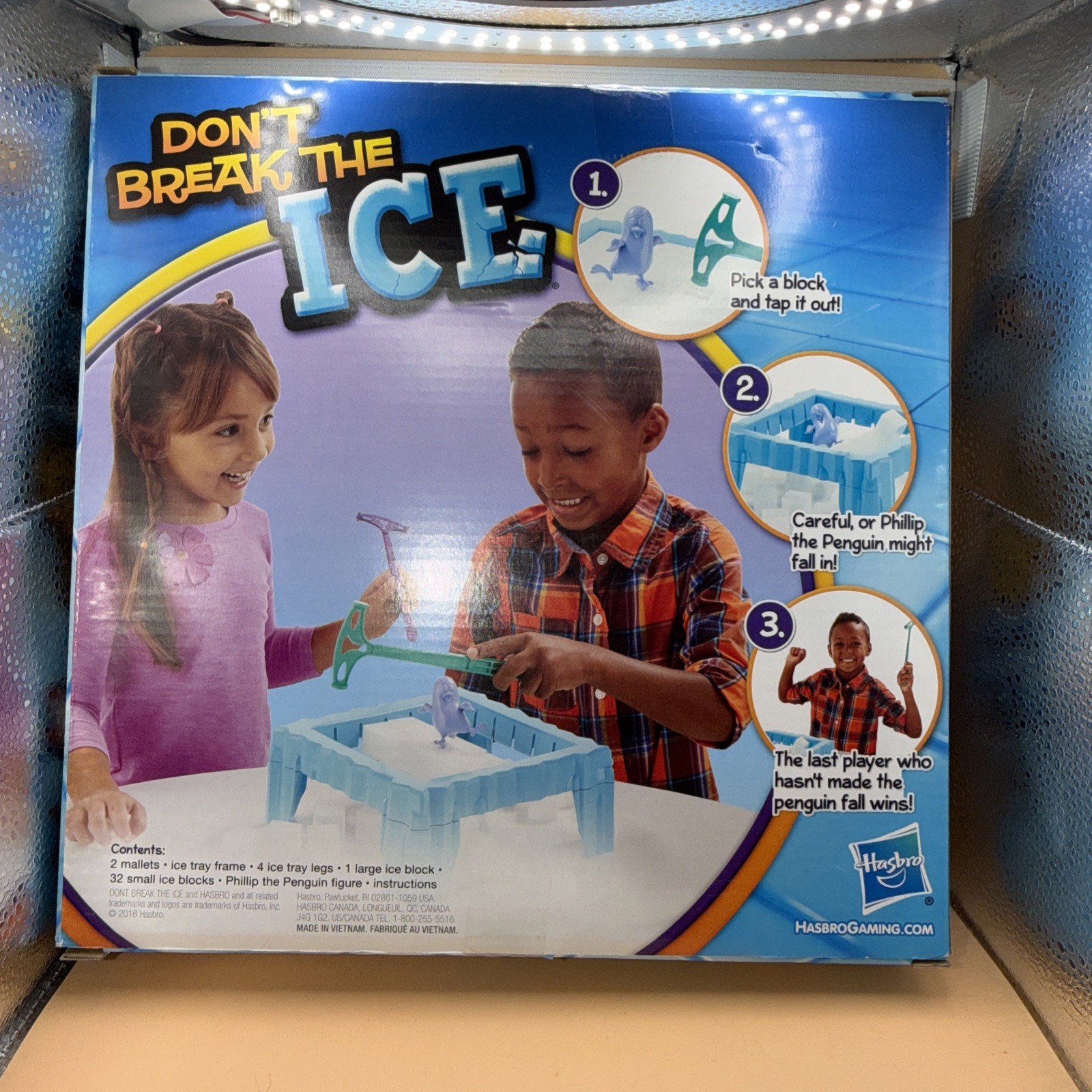 Hasbro Don’t Break The Ice Game, Classic Version for Ages 3+ Years, 2-4 Players