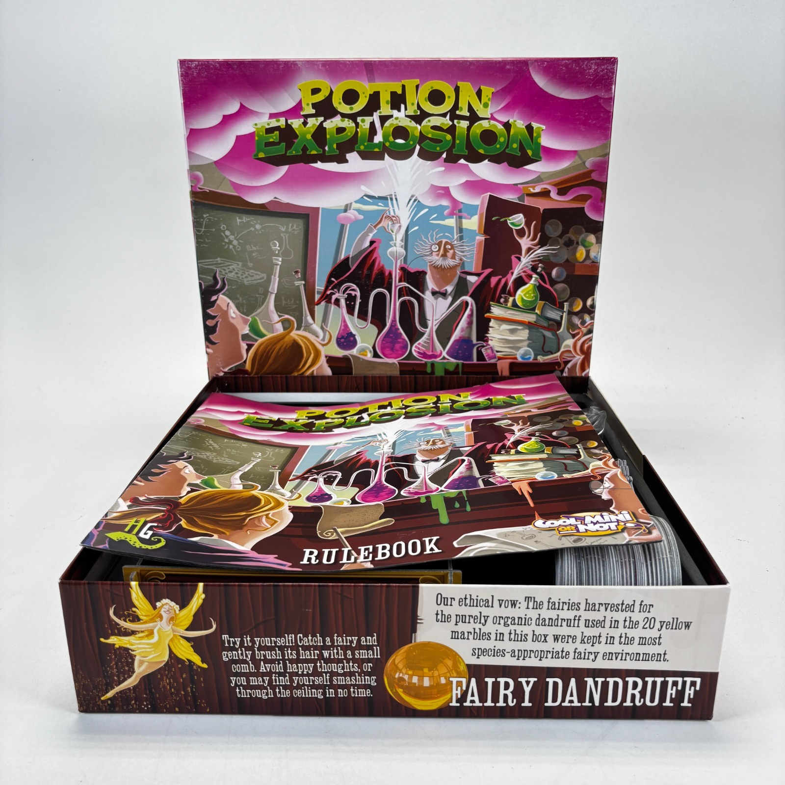Potion Explosion Board Game 2016 First Edition CMON Horrible Games – Complete