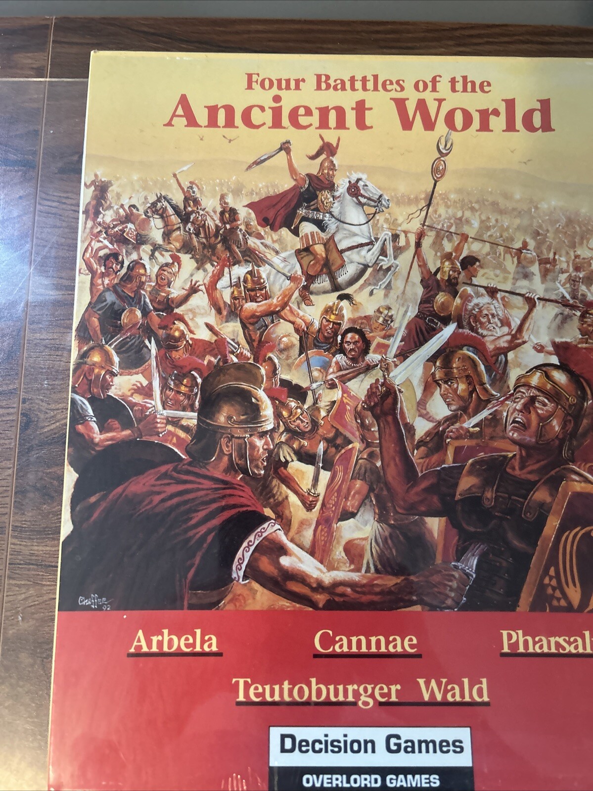 Four Battles of the Ancient World – Decision Overlord Games wargame New & Sealed