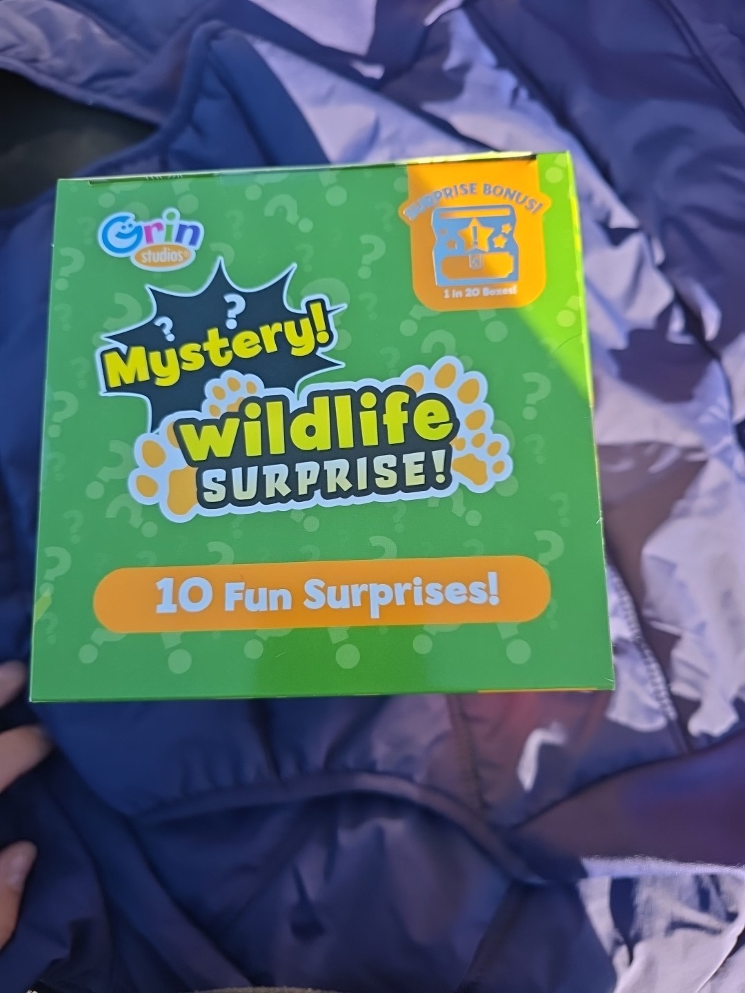Grin Studios Mystery Box- 10 Wildlife Fun Surprises
