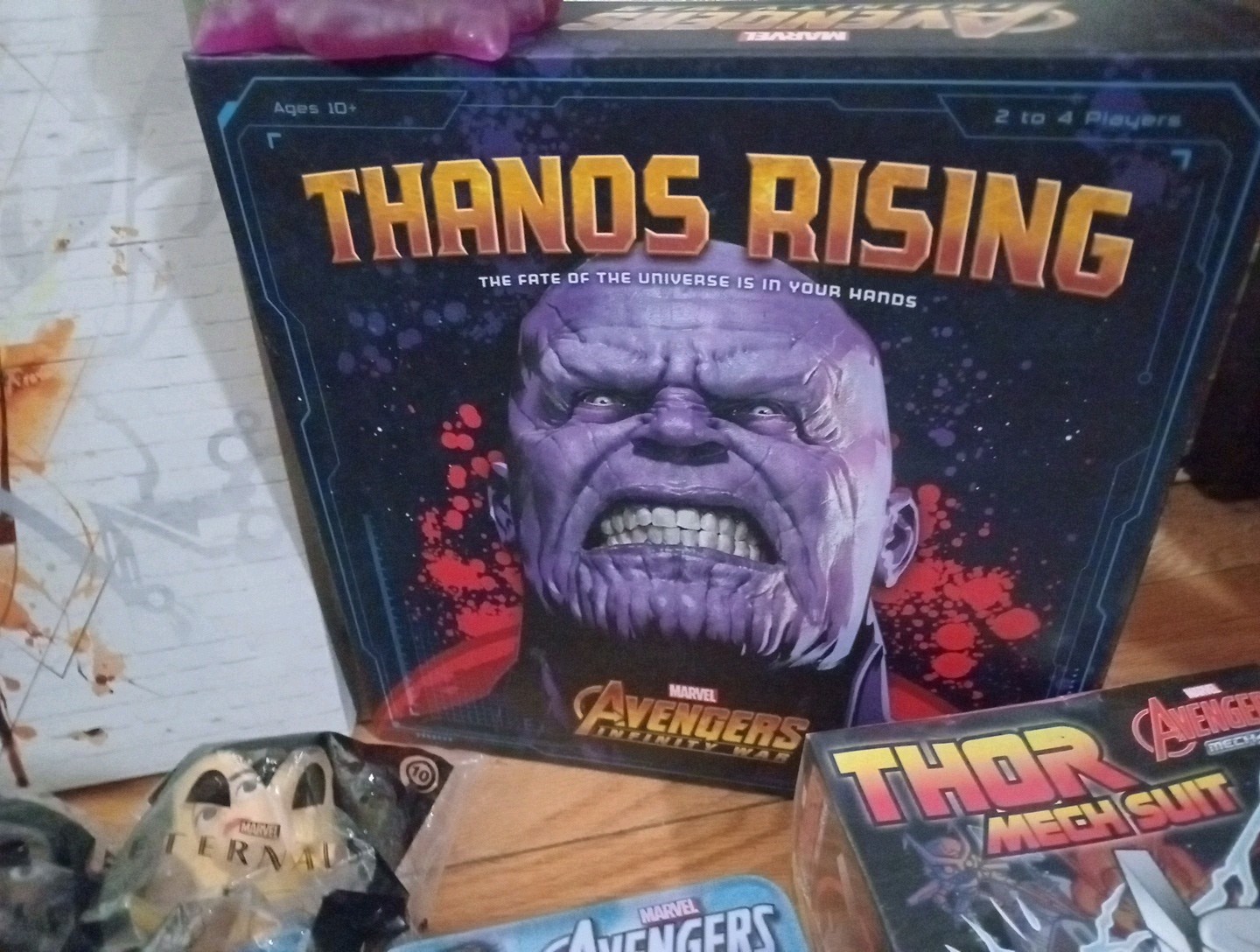 Thanos Rising Board Game -100% Complete -Marvel Avengers Infinity War Factory Se