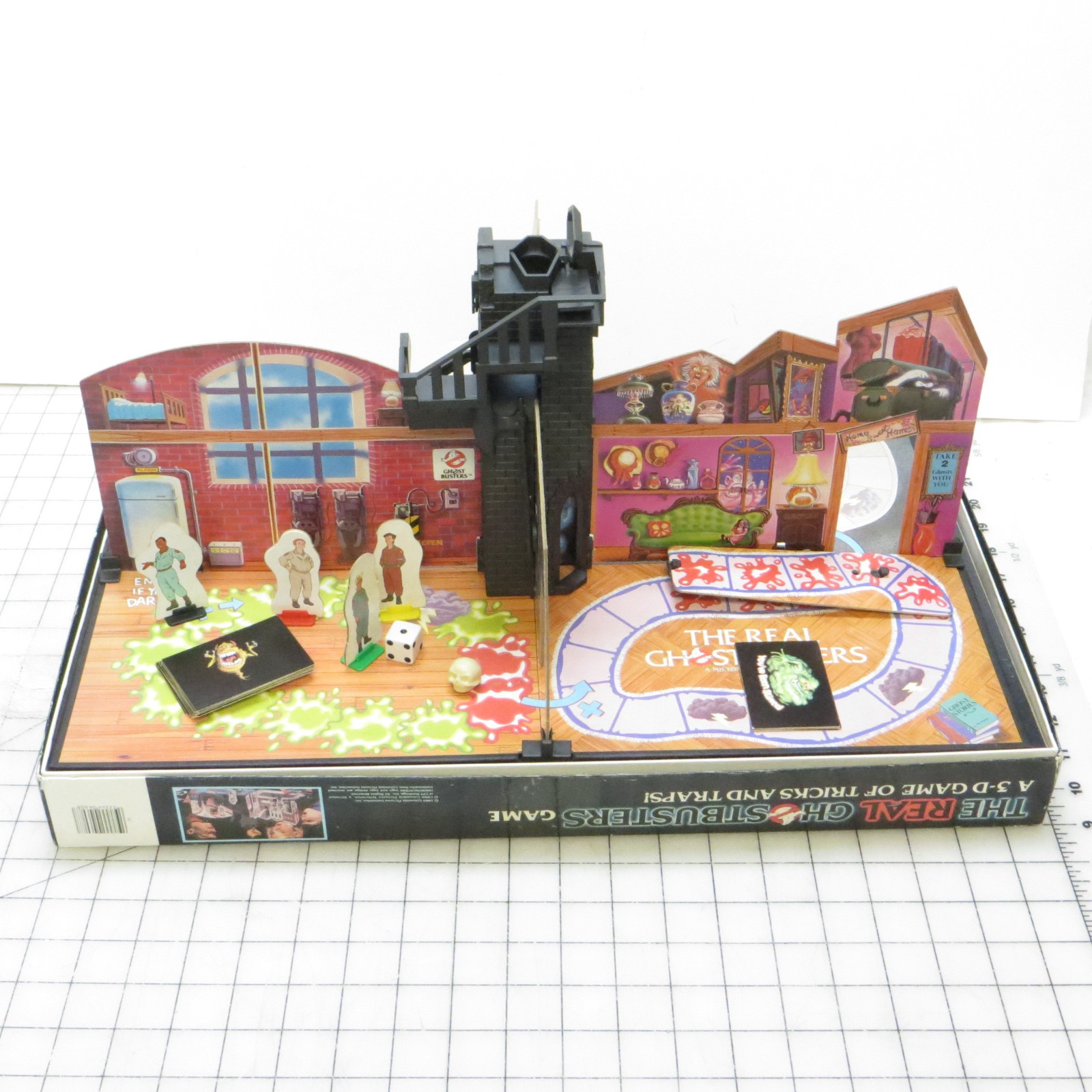 Vintage 1986 Milton Bradley The Real Ghostbusters Board Game