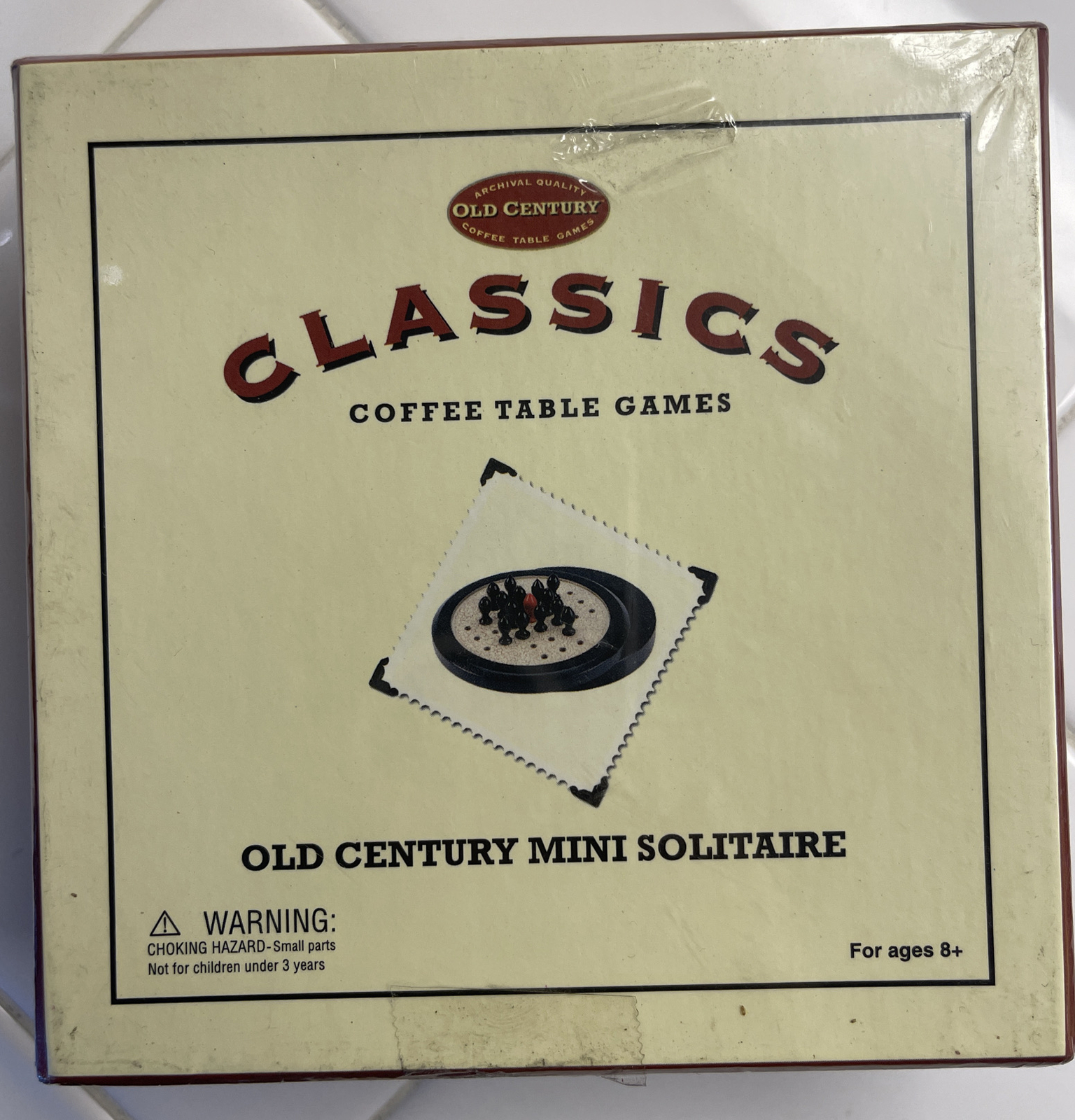 Old Century CLASSICS – Mini Solitaire Coffee Table Game – New Sealed