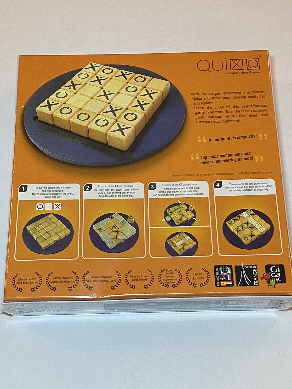 Gigamic Quixo Classic Board Game New Sealed