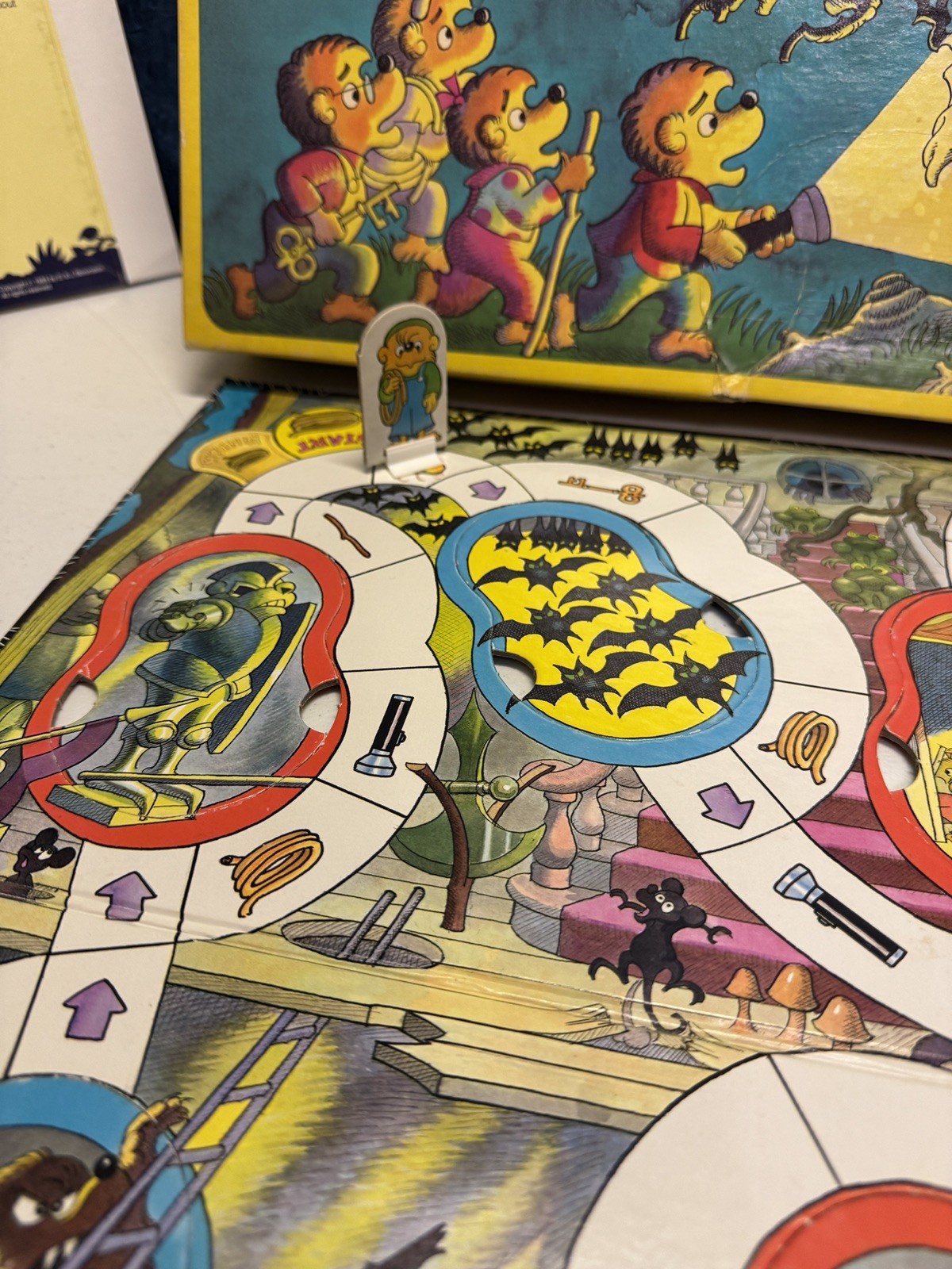 The Berenstain Bears SPOOKY OLD TREE Board Game 1989 COMPLETE