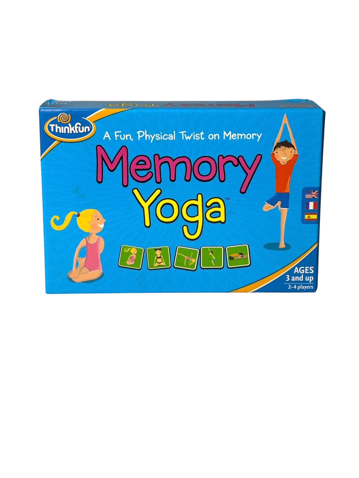 Thinkfun Memory Yoga Physical Twist Memory Card Game Therapy Exercise Children