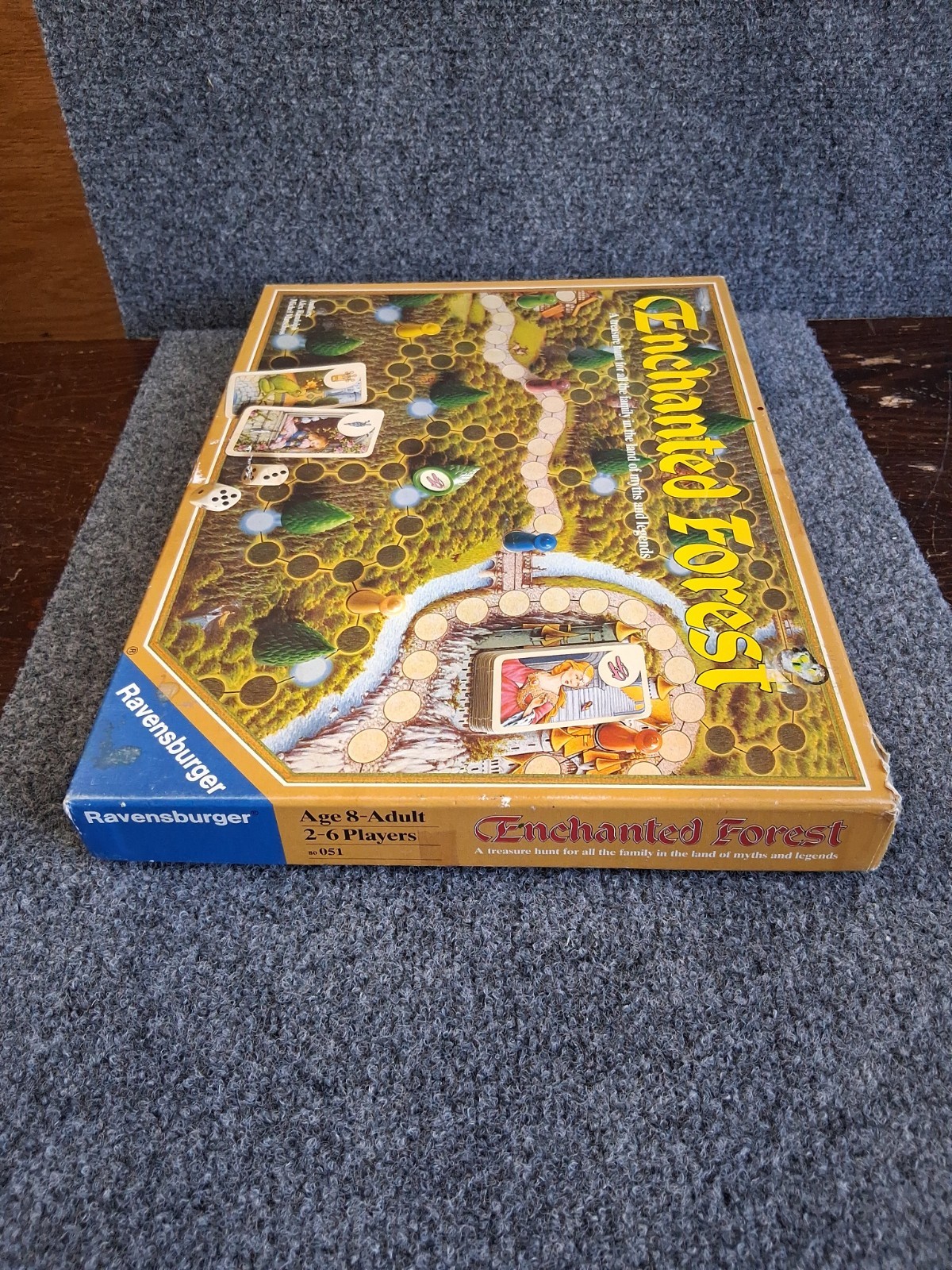 Enchanted Forest Ravensburger Vintage 1982 Board Game NO RULE BOOK