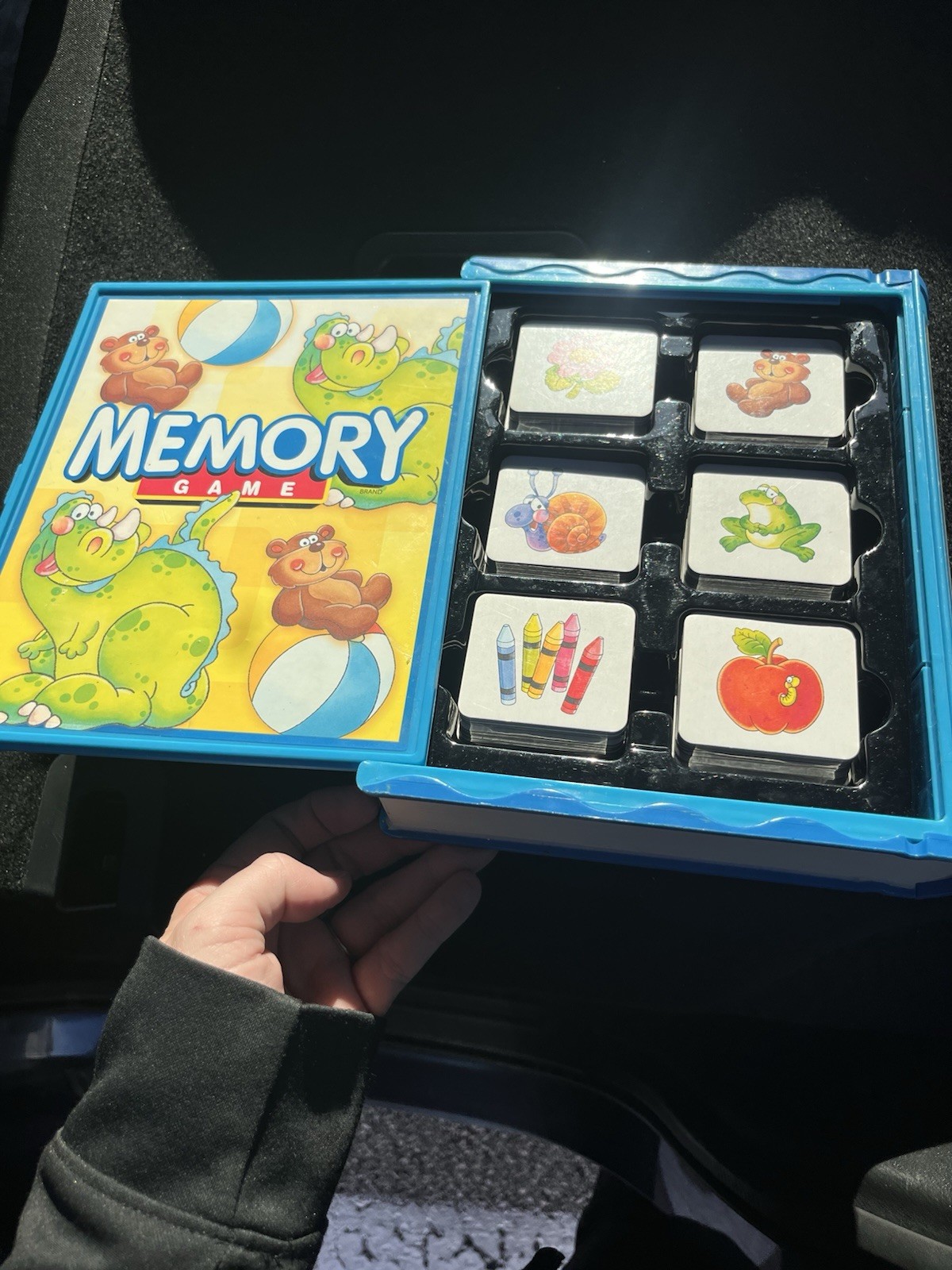 MB Original Memory Matching Game 2006 Milton Bradley Book Format Box Complete