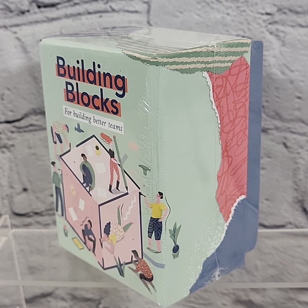 Building Blocks Team Building Card Game for Work 150 Conversation Starters New