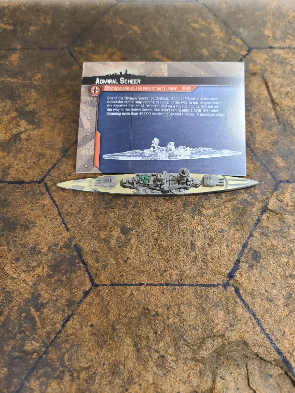 Axis and Allies War at Sea: Admiral Scheer