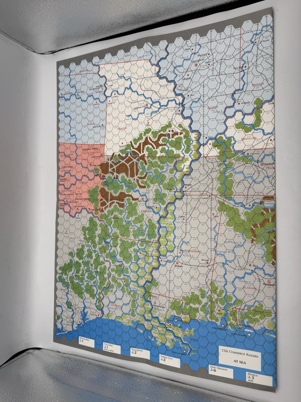 The Civil War 1861-1865 War Board Game in Original Box- 1983 Vintage- COMPLETE