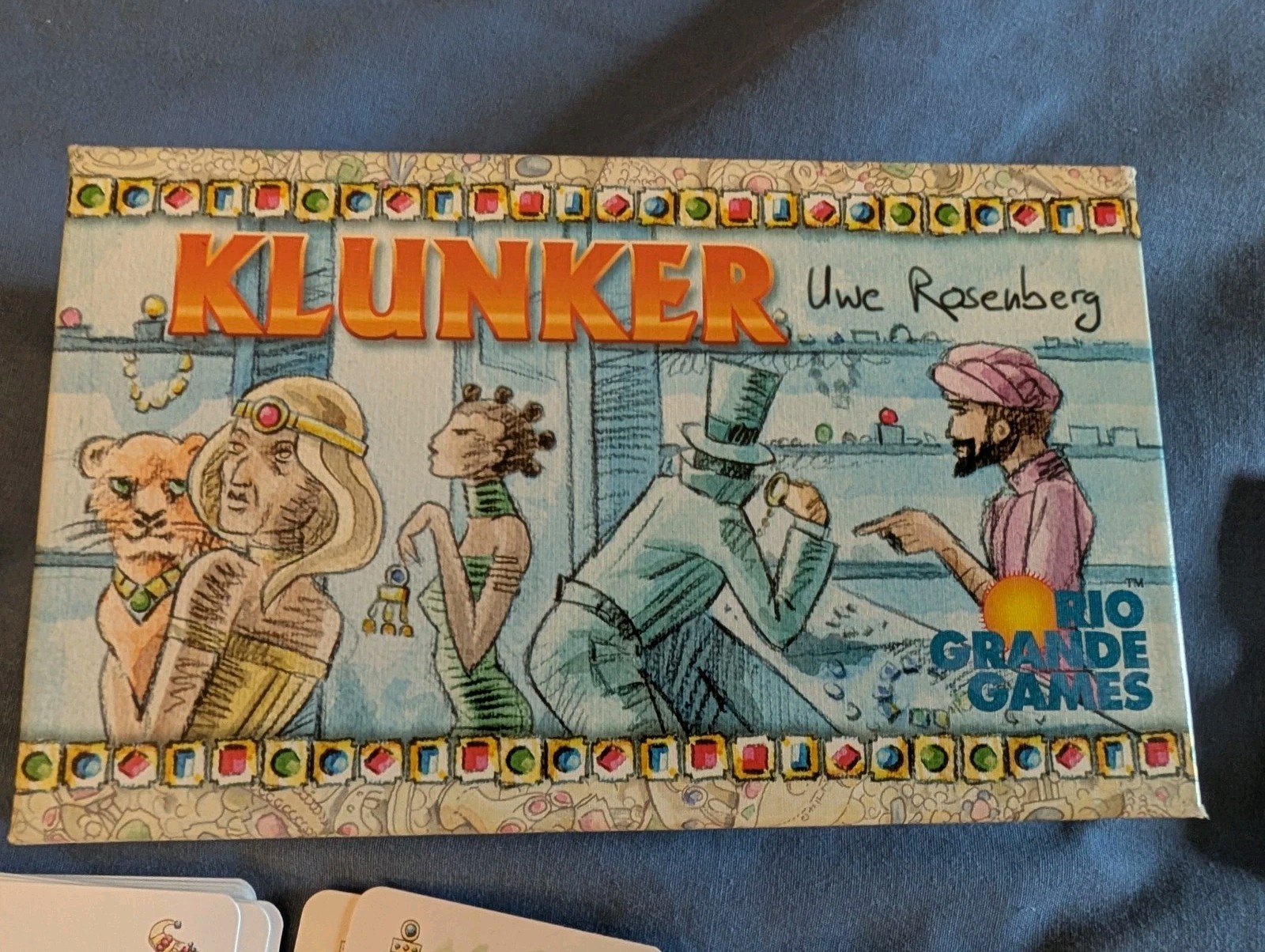 Rio Grande Boardgame Klunker Box – VG – Adult Owned – Great Condition