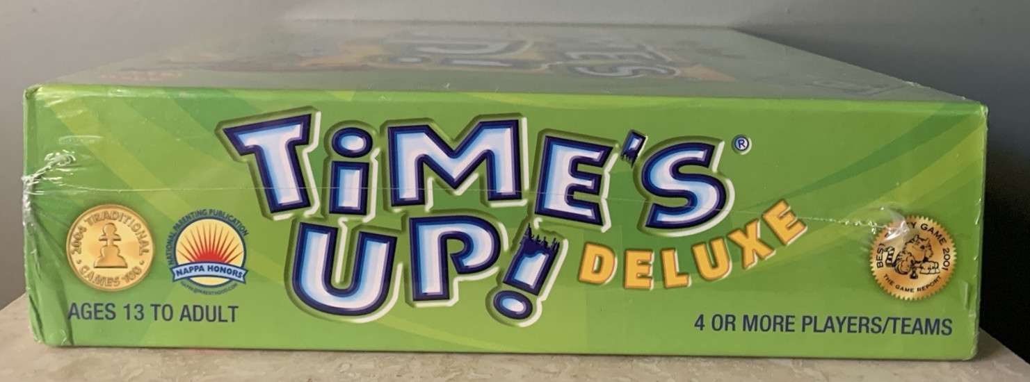 Time’s Up! Game – 10th Anniversary Deluxe Edition – Brand New SEALED Mensa- 2008
