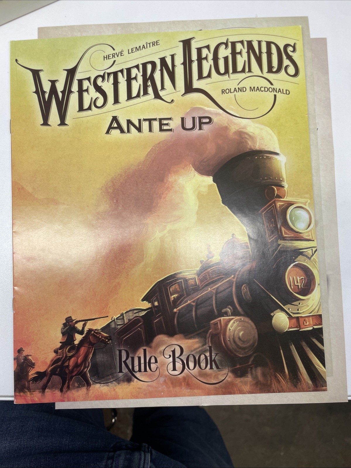 Western Legends + Blood Money +3 Expansions Kickstarter Plastic Chips Board game