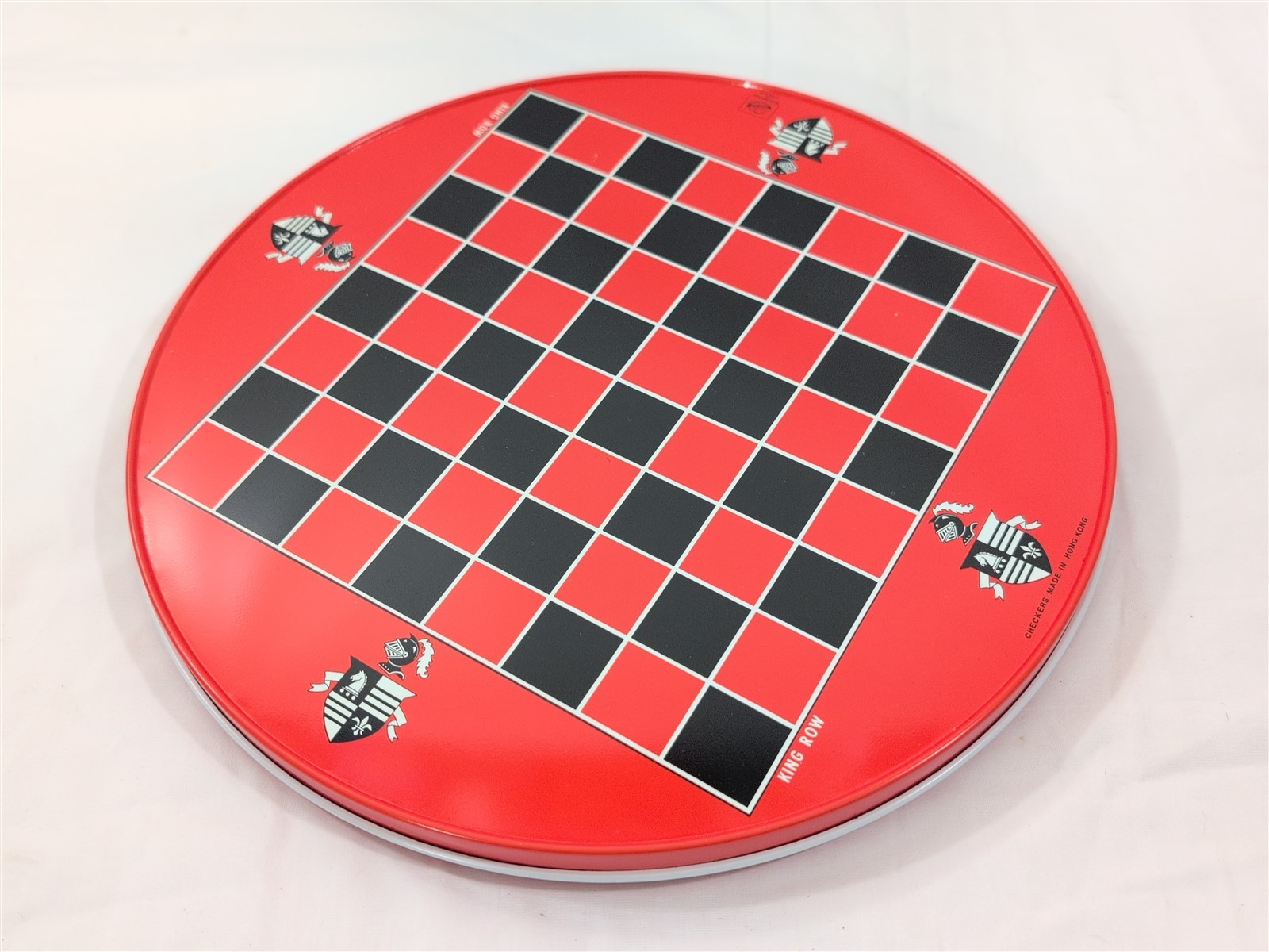 Vintage OHIO ART CHINESE CHECKERS AND REGULAR CHECKERS Game #537-ORIGINAL BOX