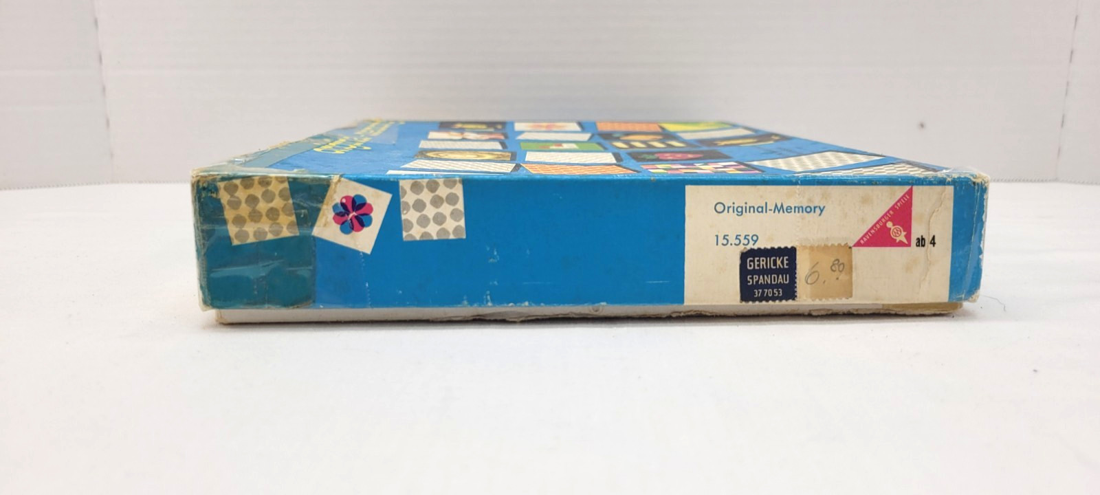 Vtg 1960s “Original Memory” board game produced by Ravensburger in West Germany.