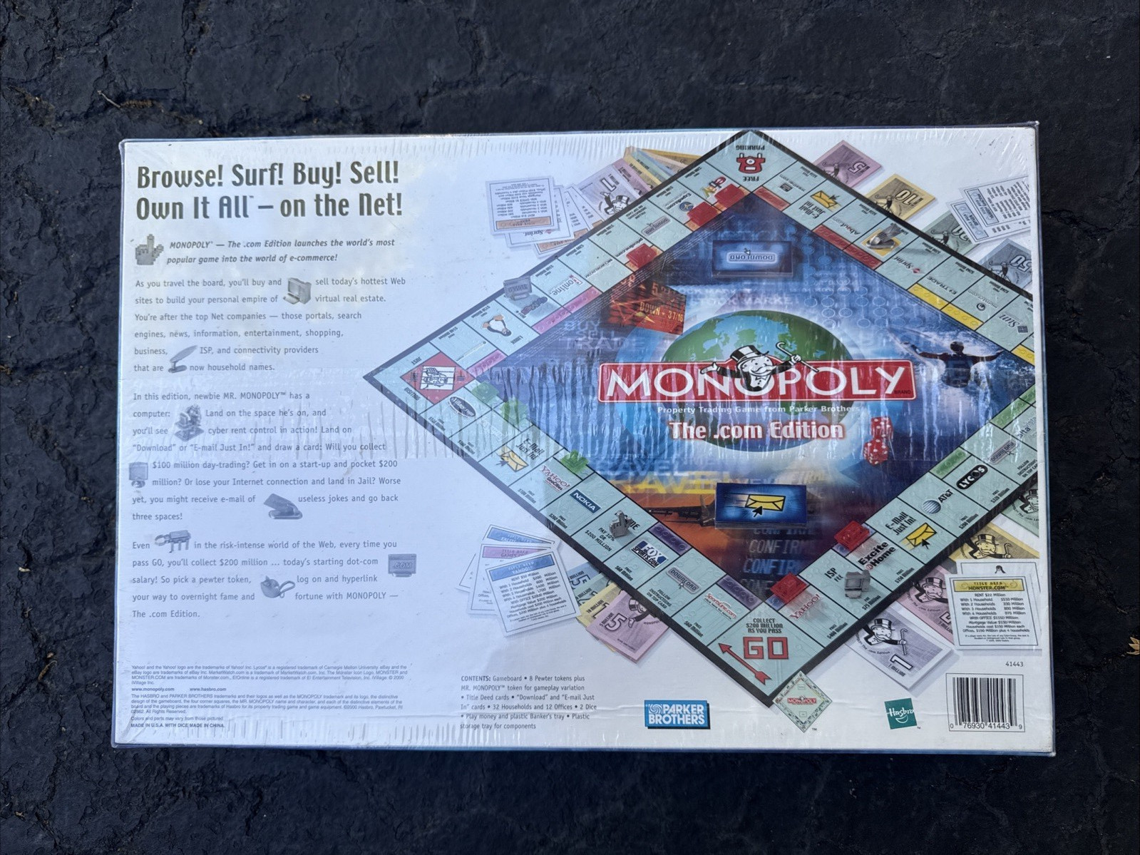 Monopoly The .com Edition Board Game – Fast-Paced Fun & Unique Theme