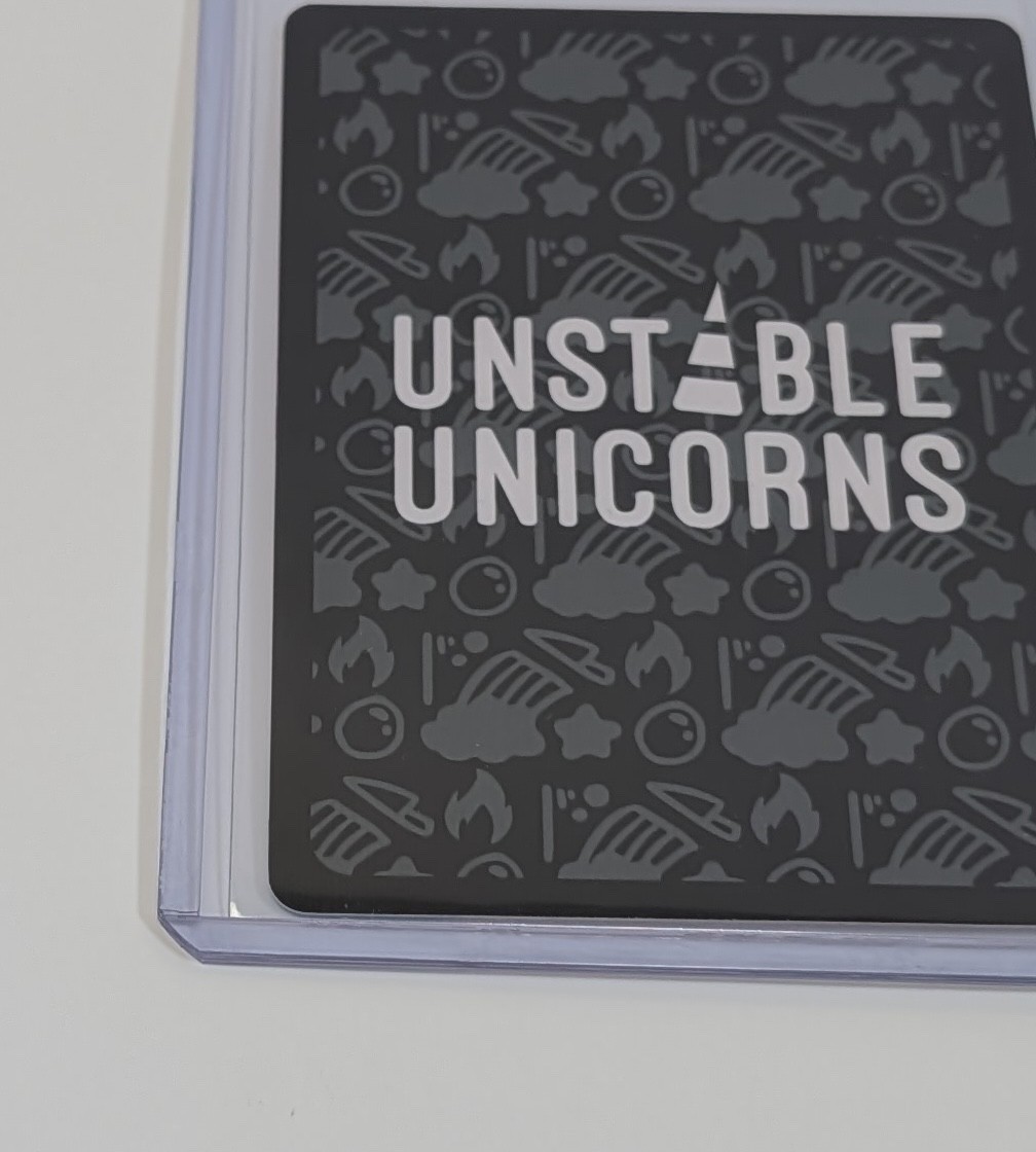 Unstable Unicorns Creature Master Unicorn Kickstarter Exclusive Promo Card New