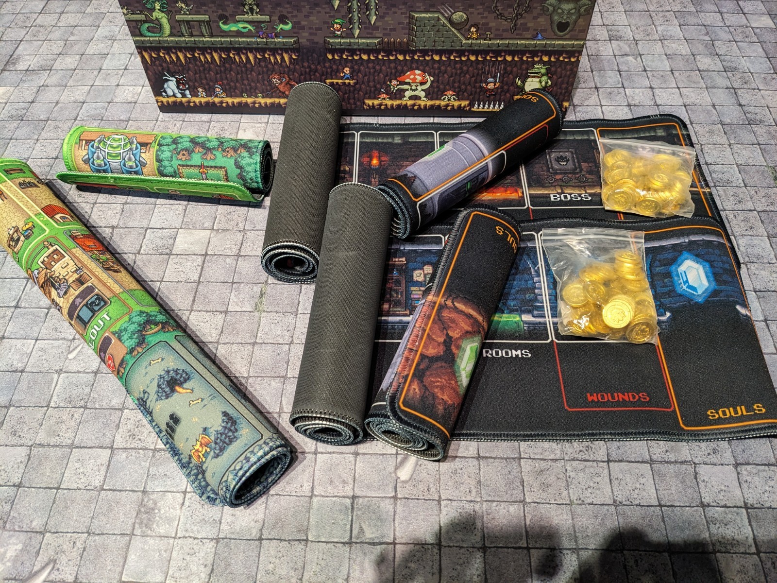 Boss Monster Kickstarter Collection: UIltimate Starter Set Pledge New & Unplayed