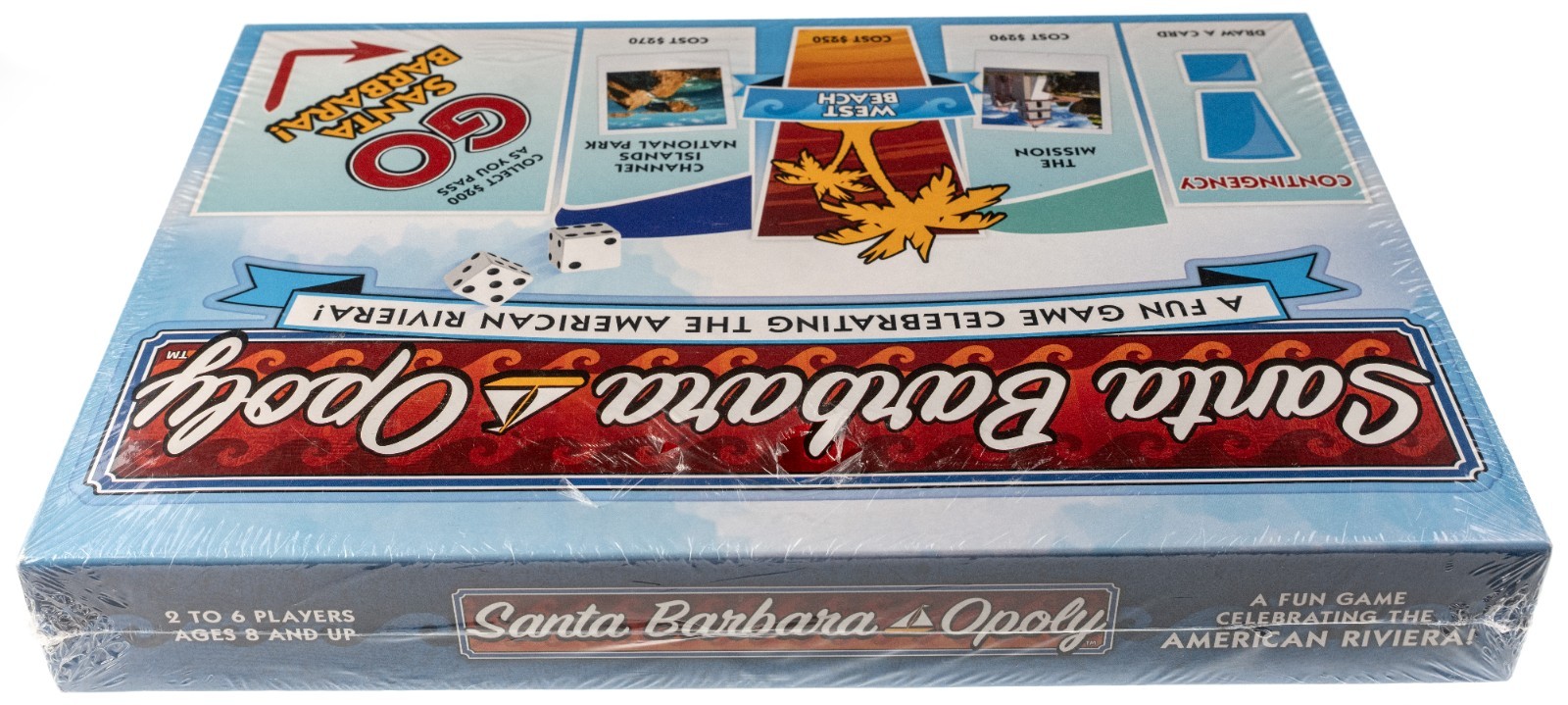 Santa Barbara-Opoly Late for the Sky 730799004162 New Sealed