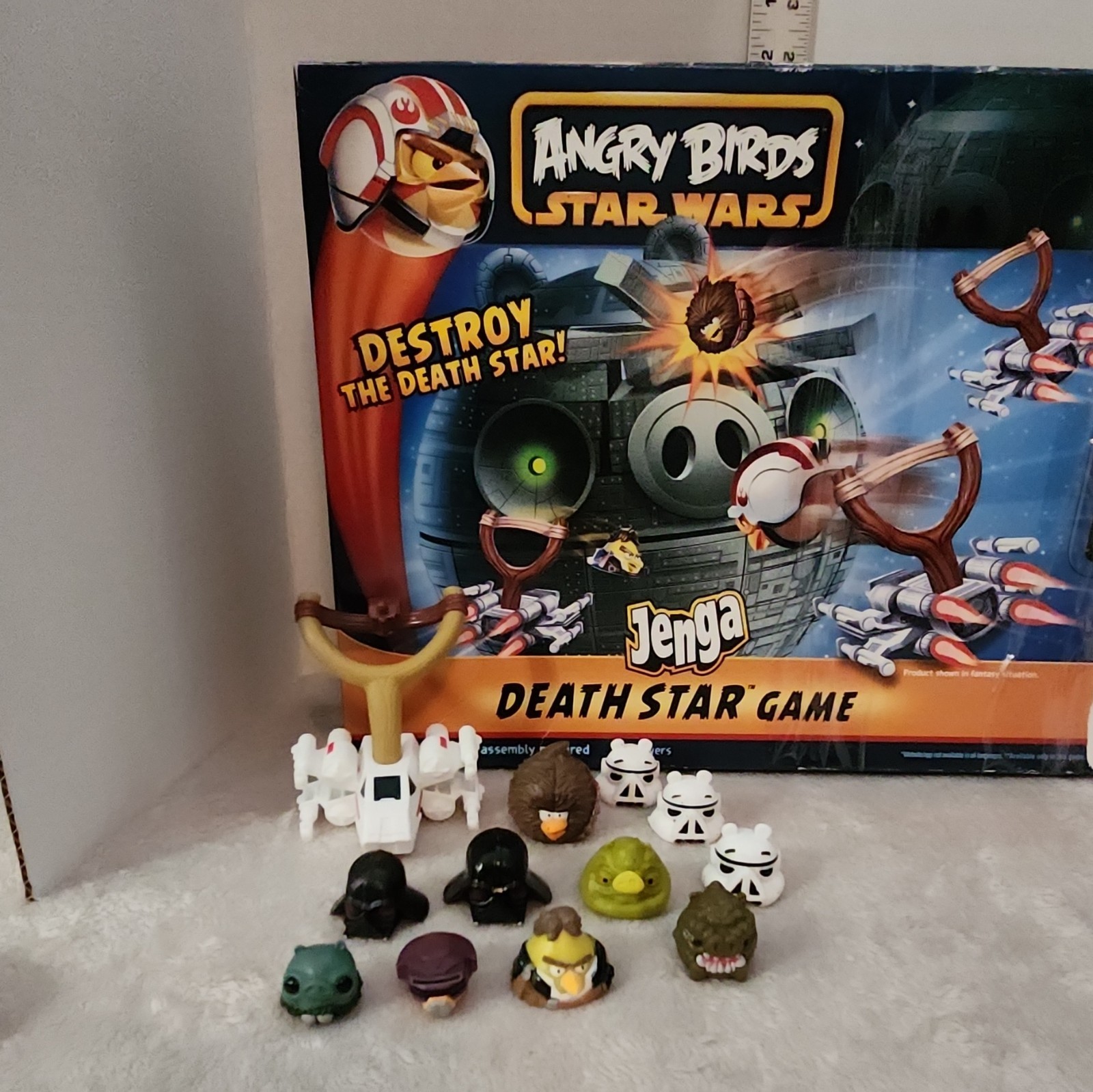 Jenga Angry Birds Star Wars 2012 Death Star REPLACEMENT PIECES ONLY Lot of 12