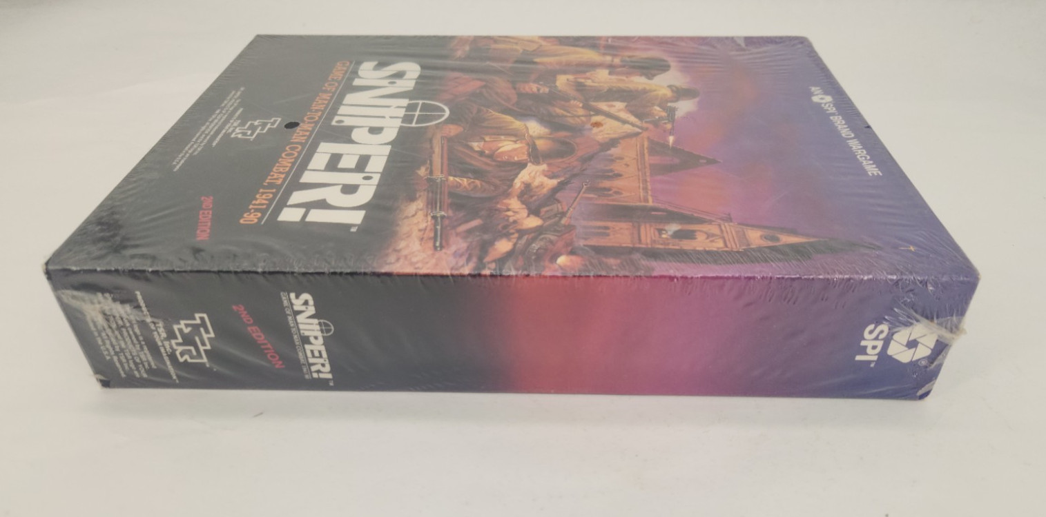 Sniper! Game Of Man-to-man Combat, 1941-90 2nd edition sealed NIB SPI Wargame