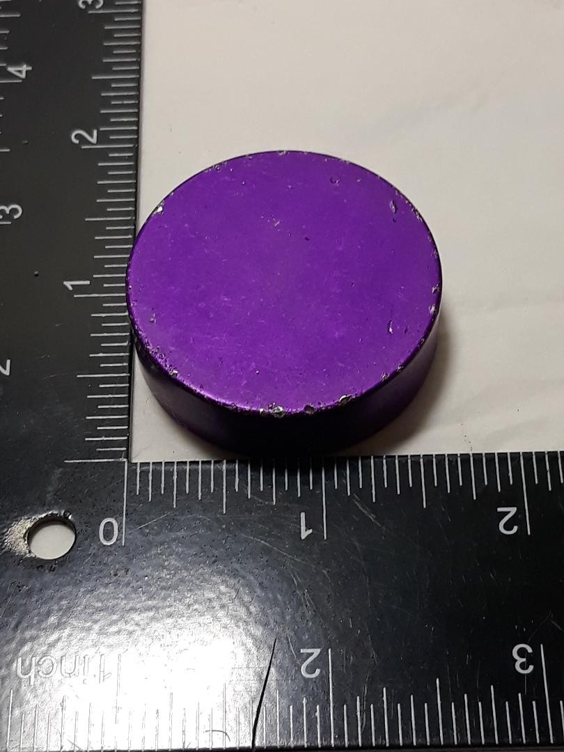 Vintage Heavy Metal Pog Slammer