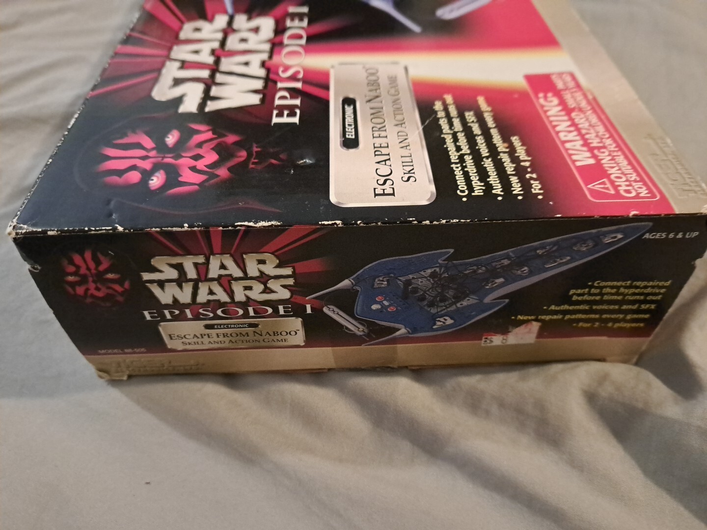 1999 Star Wars Episode 1 “Escape from Naboo” Electronic Skill and Action Game