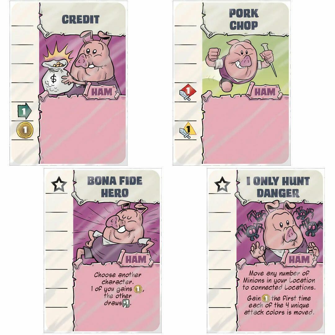 Ham Helsing Adventure Board Game