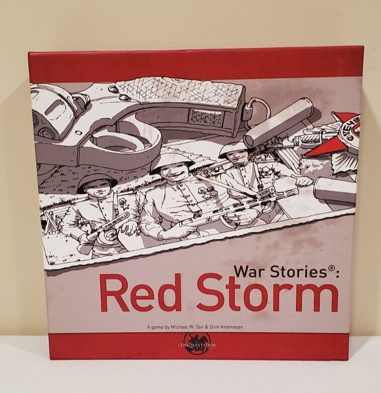 War Stories: RED STORM Board Game (2014) Conquistador Games Brand NEW Open Box