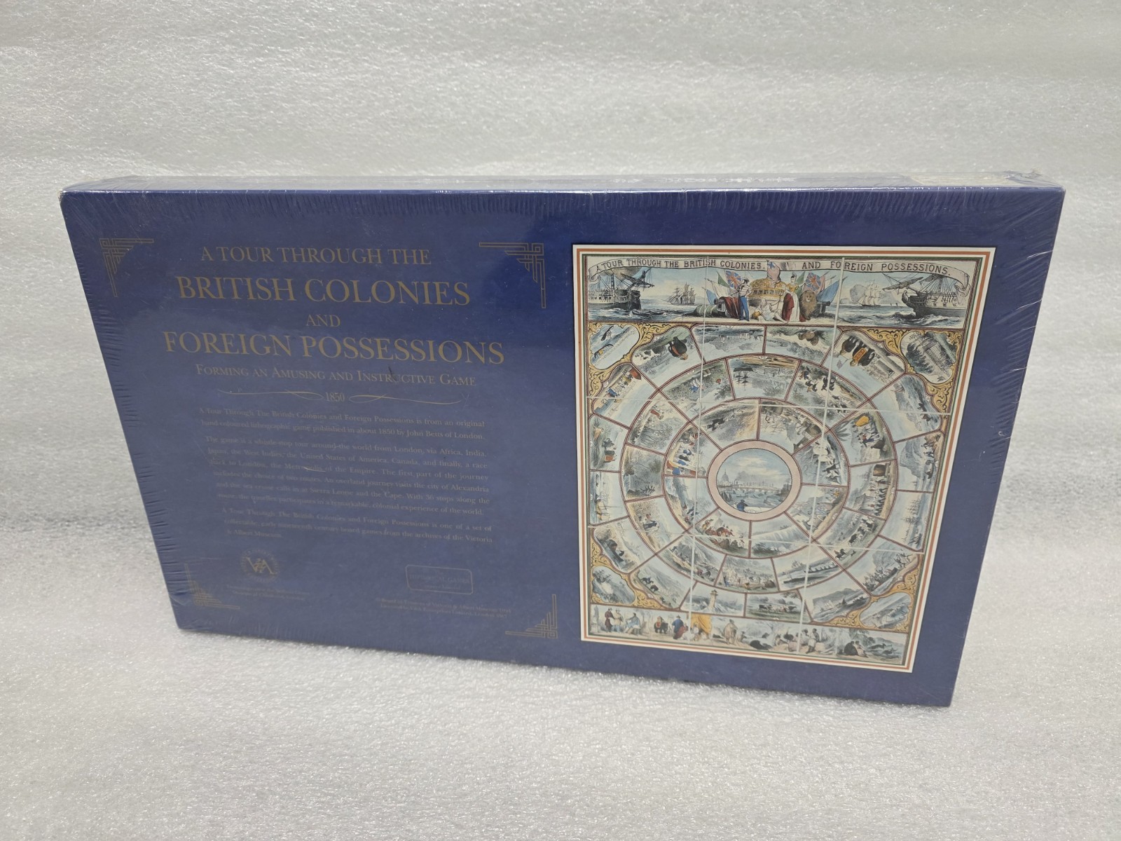 A Tour Through the British Colonies and Foreign Possessions – Vintage Board Game