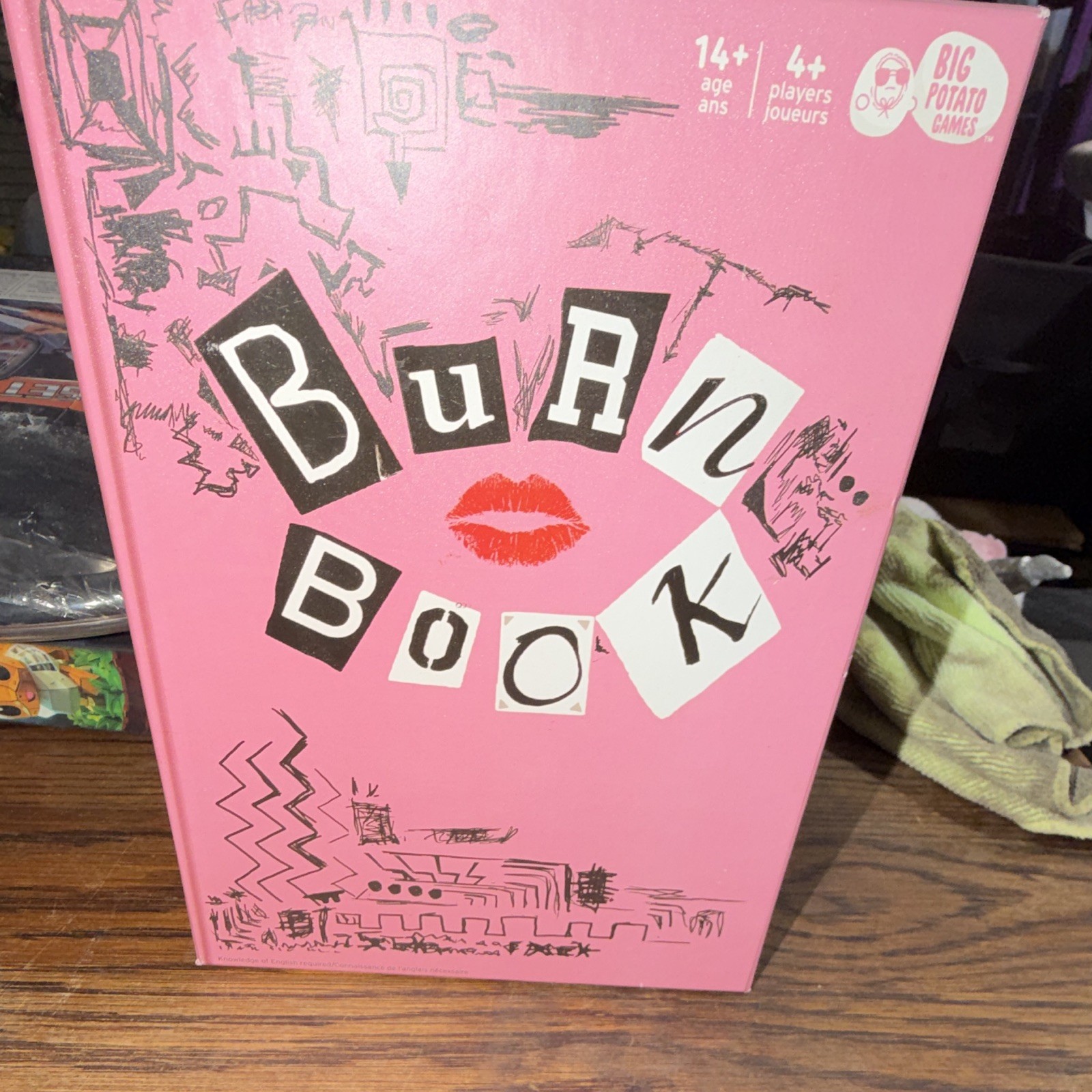 Big Potato Games Burn Book Mean Girls Party Game, Ages 14+ 4+ Players